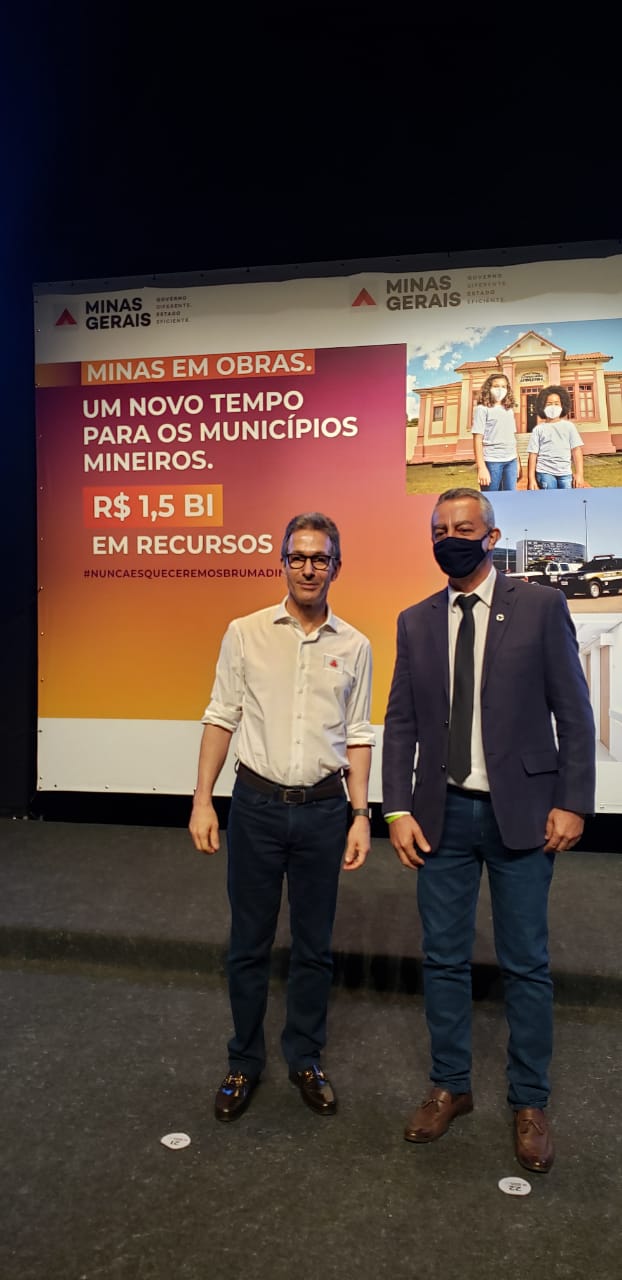 Prefeito Lindomar Amaro tem audiência com Governador Zema