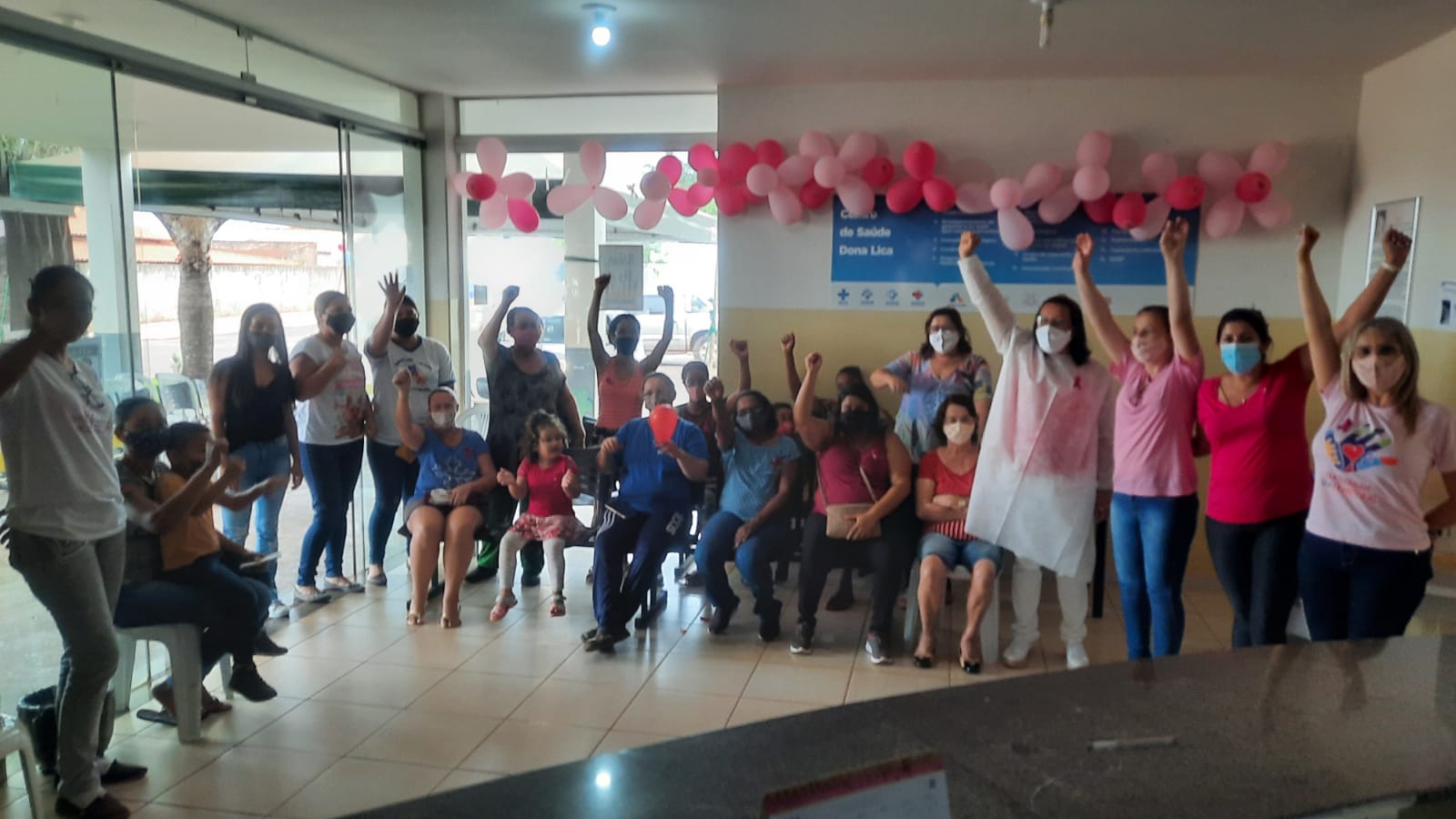 PSF Dona Lica recebe usuários da saúde pública para palestra ‘Outubro Rosa’