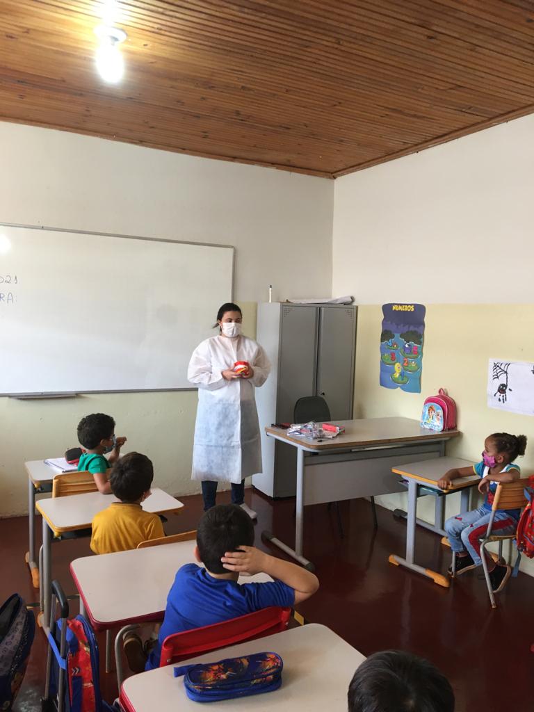 Saúde Bucal para alunos na Região do Angico