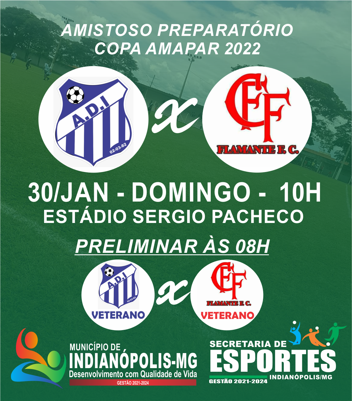 AMISTOSO PREPARATÓRIO COPA AMAPAR 2022