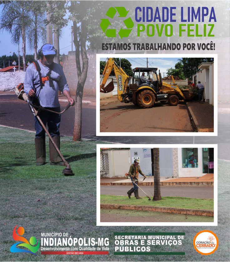 CIDADE LIMPA, POVO FELIZ!