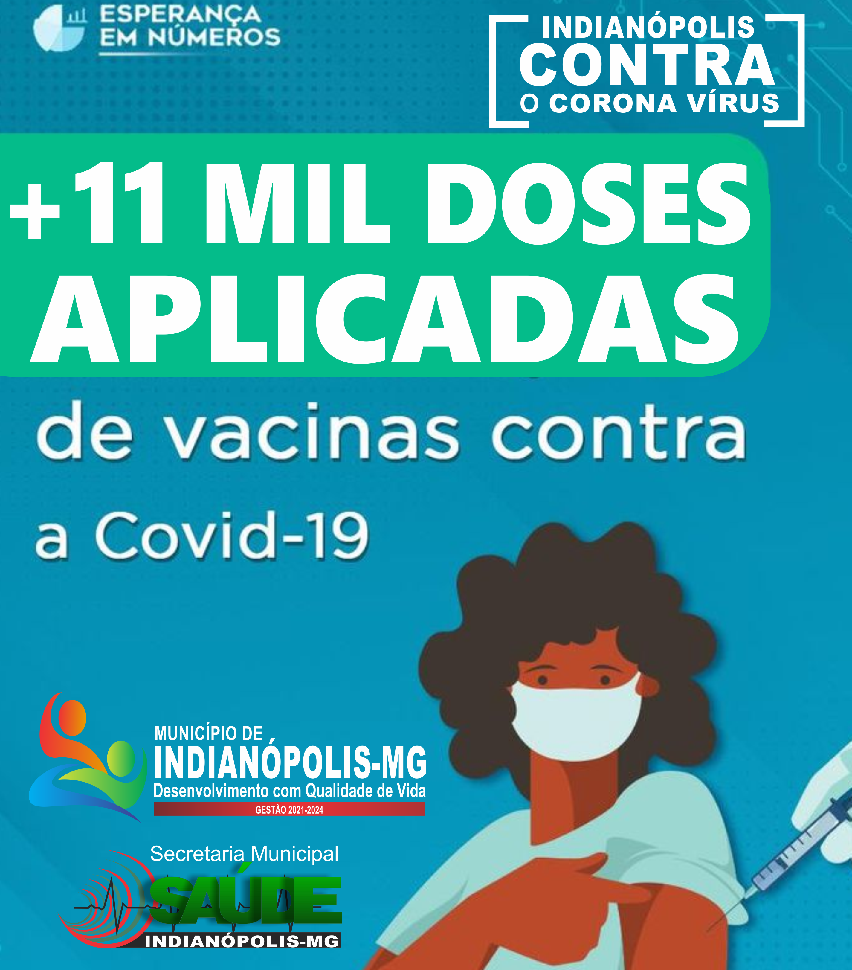 +11 MIL DOSES APLICADAS