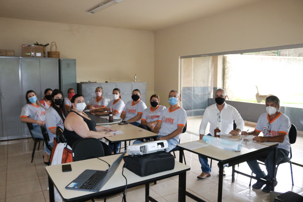 Saúde em Rede teve Workshop com agentes do PSF Alex Fernandes