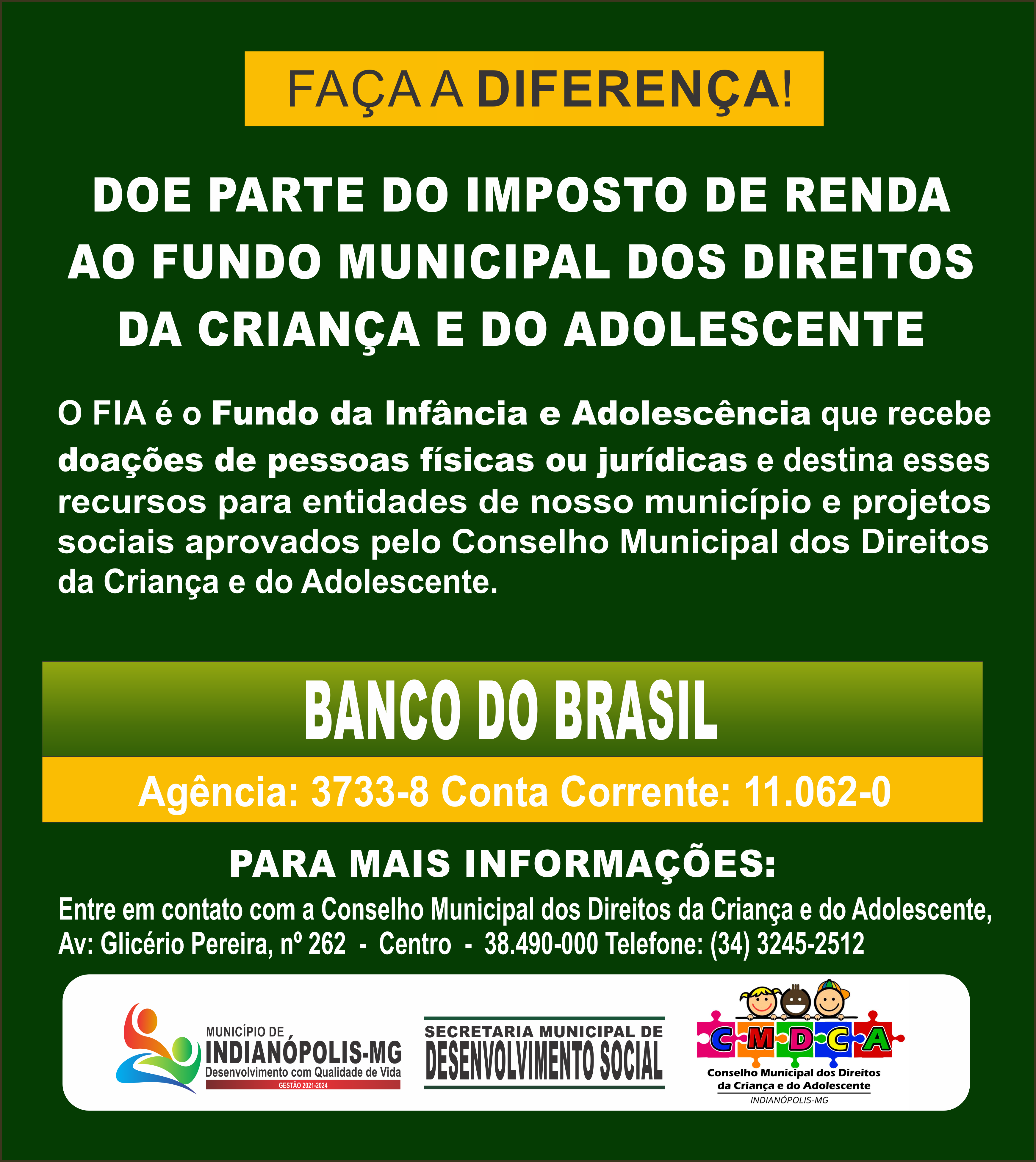 FAÇA A DIFERENÇA