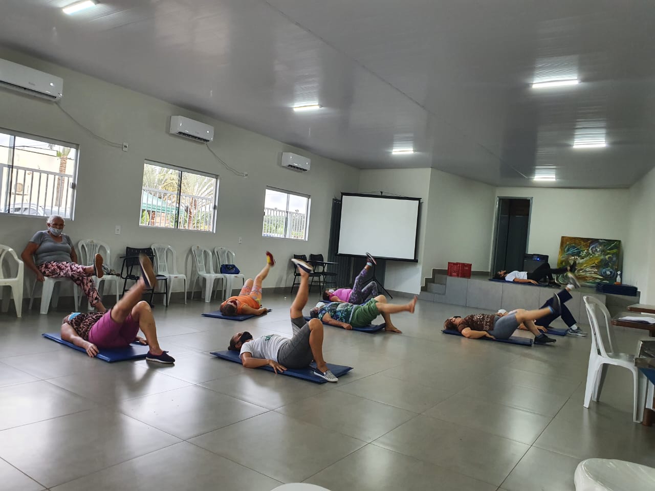 Atividade Física na terceira idade em Indianópolis