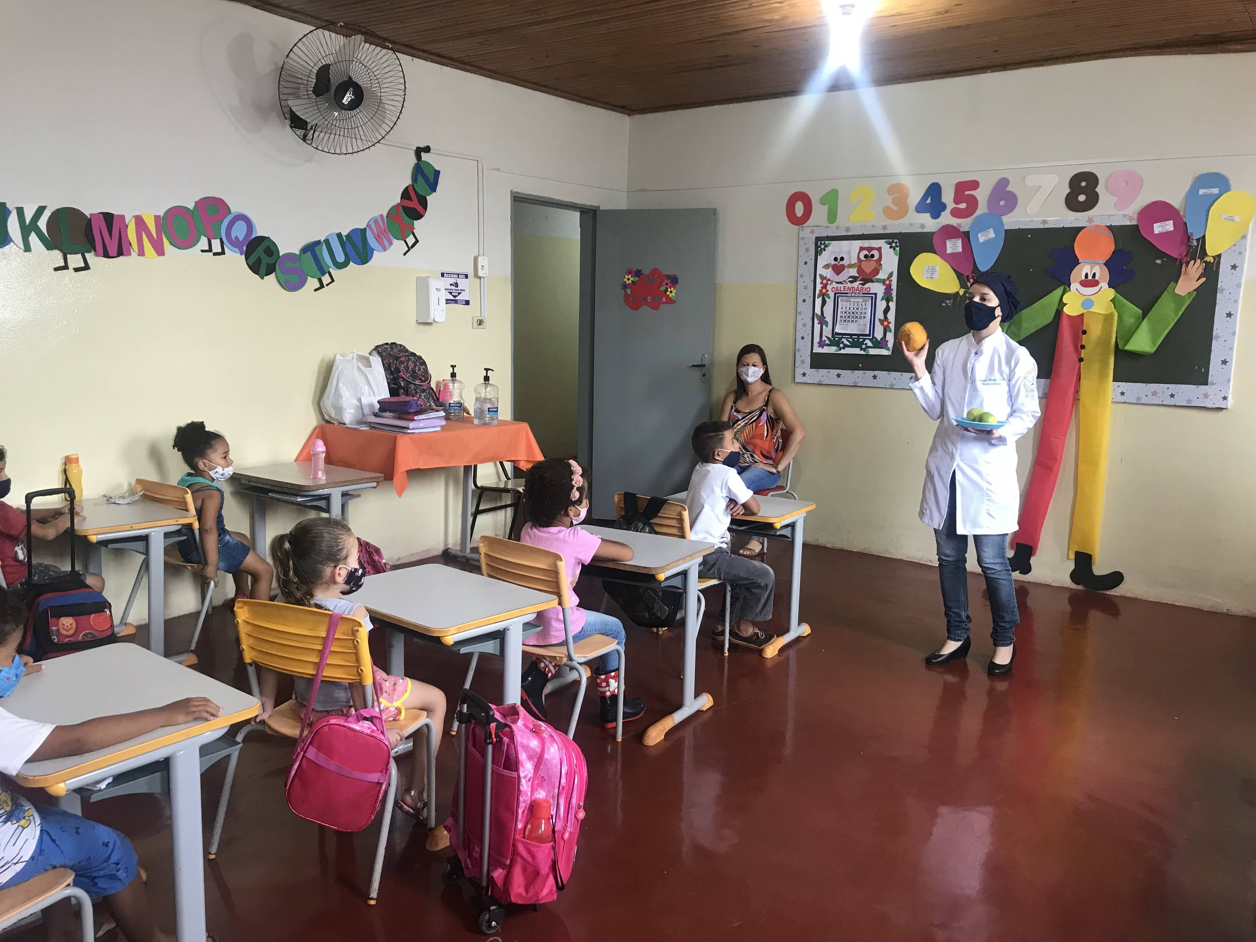 Saúde e Nutrição levado a sério dentro das Escolas em Indianópolis