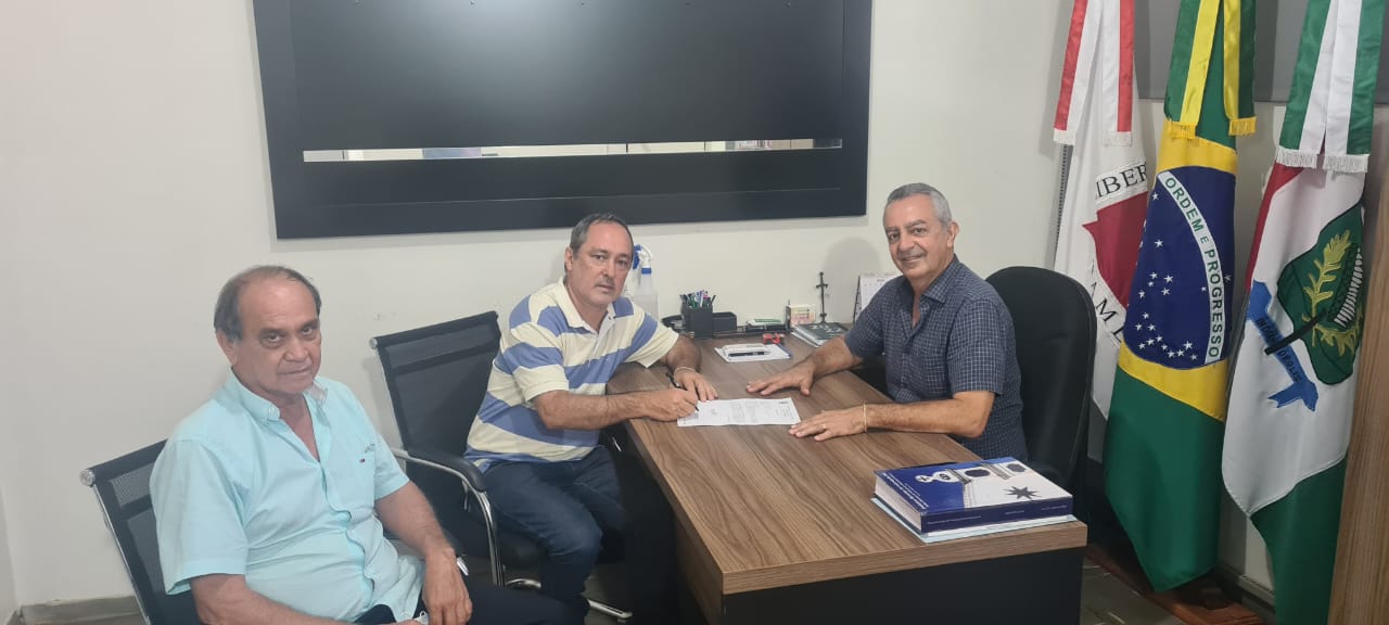 Ordem de Serviço para obra da Pista de Caminhada na Região do Lago de Miranda