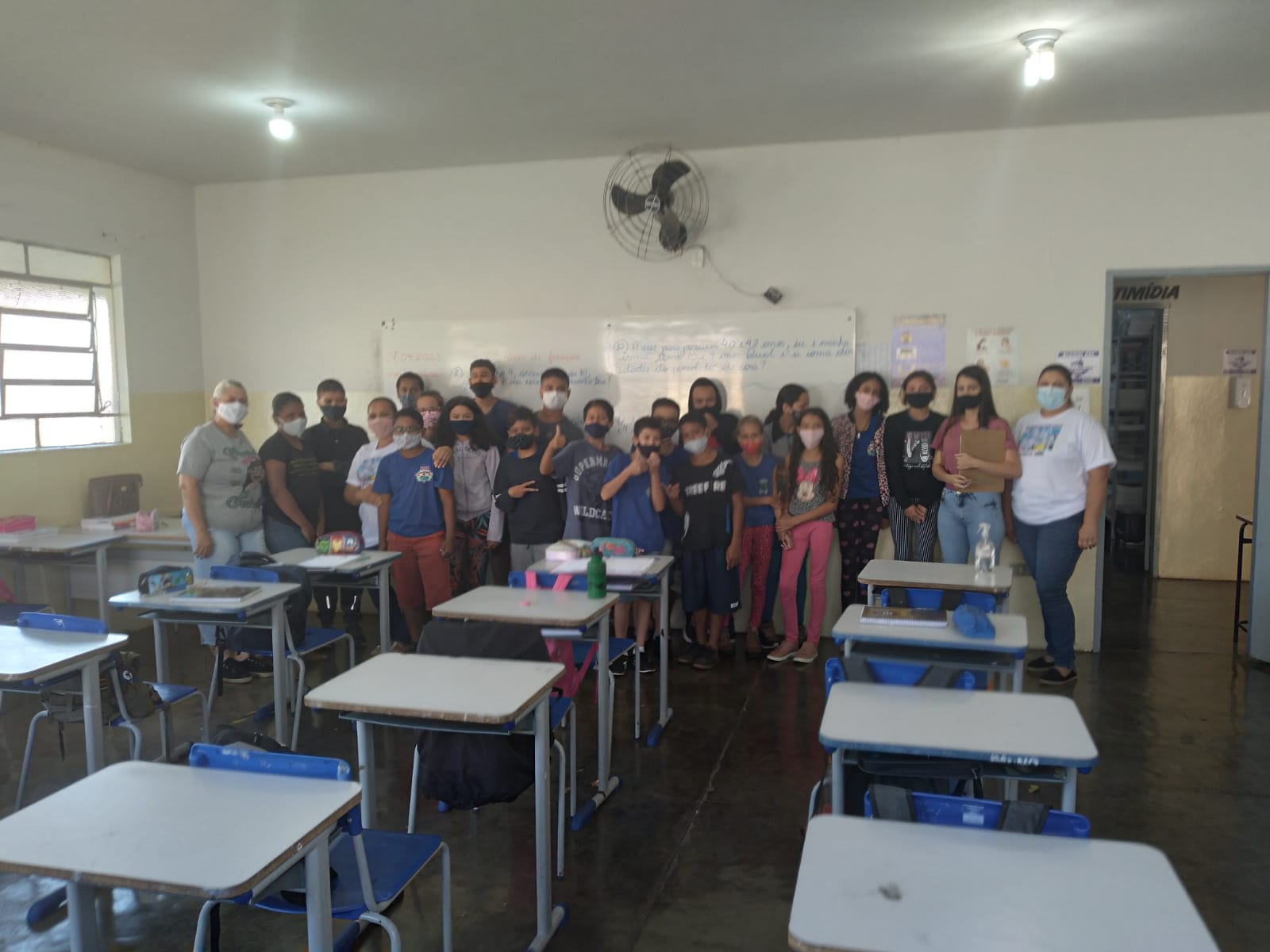 Enfrentamento à Covid-19 continua sendo levado para as salas de aulas pelas equipes dos PSFs em Indianópolis