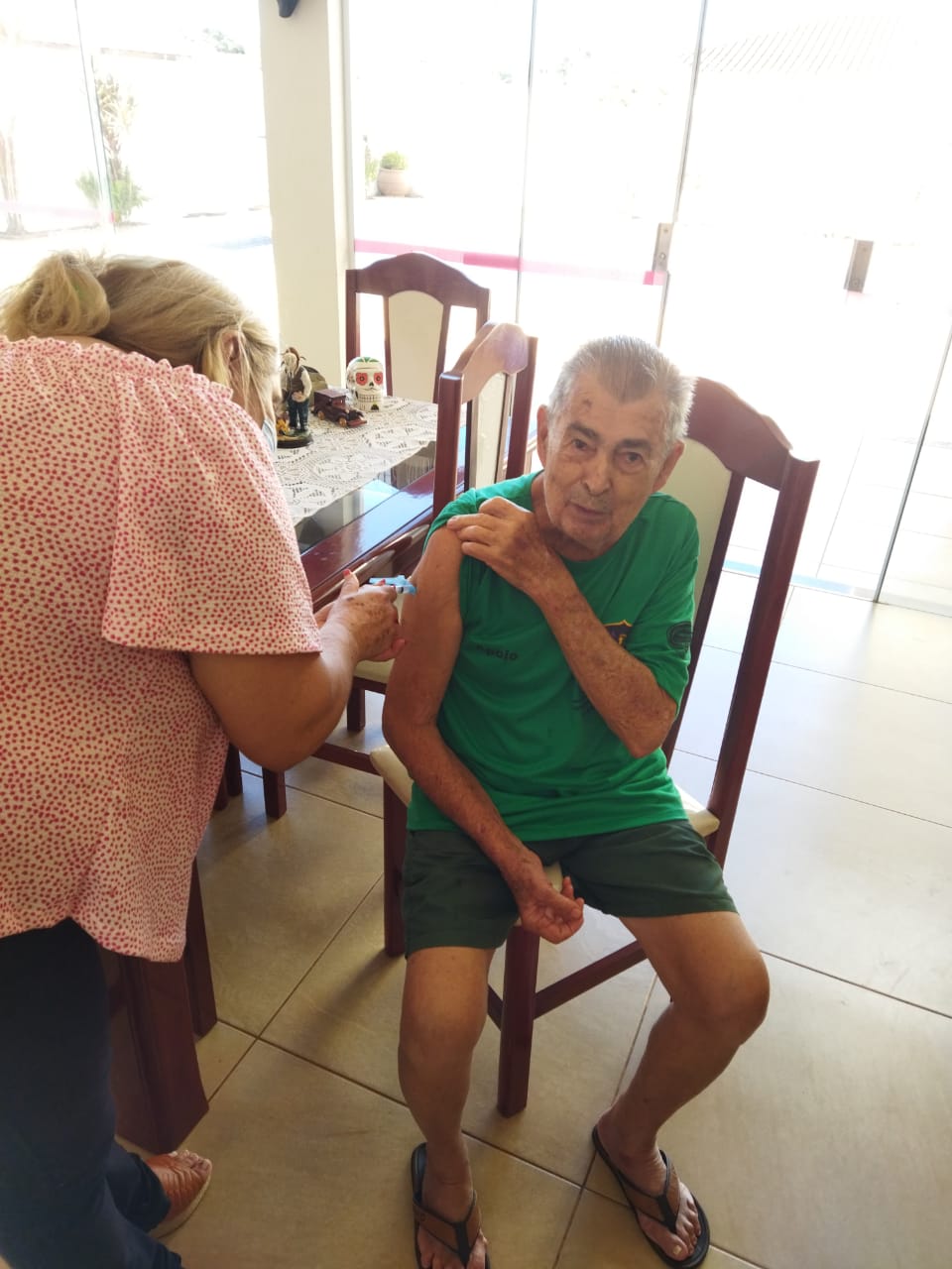 Mais de 500 idosos já se vacinaram contra a Gripe em Indianópolis