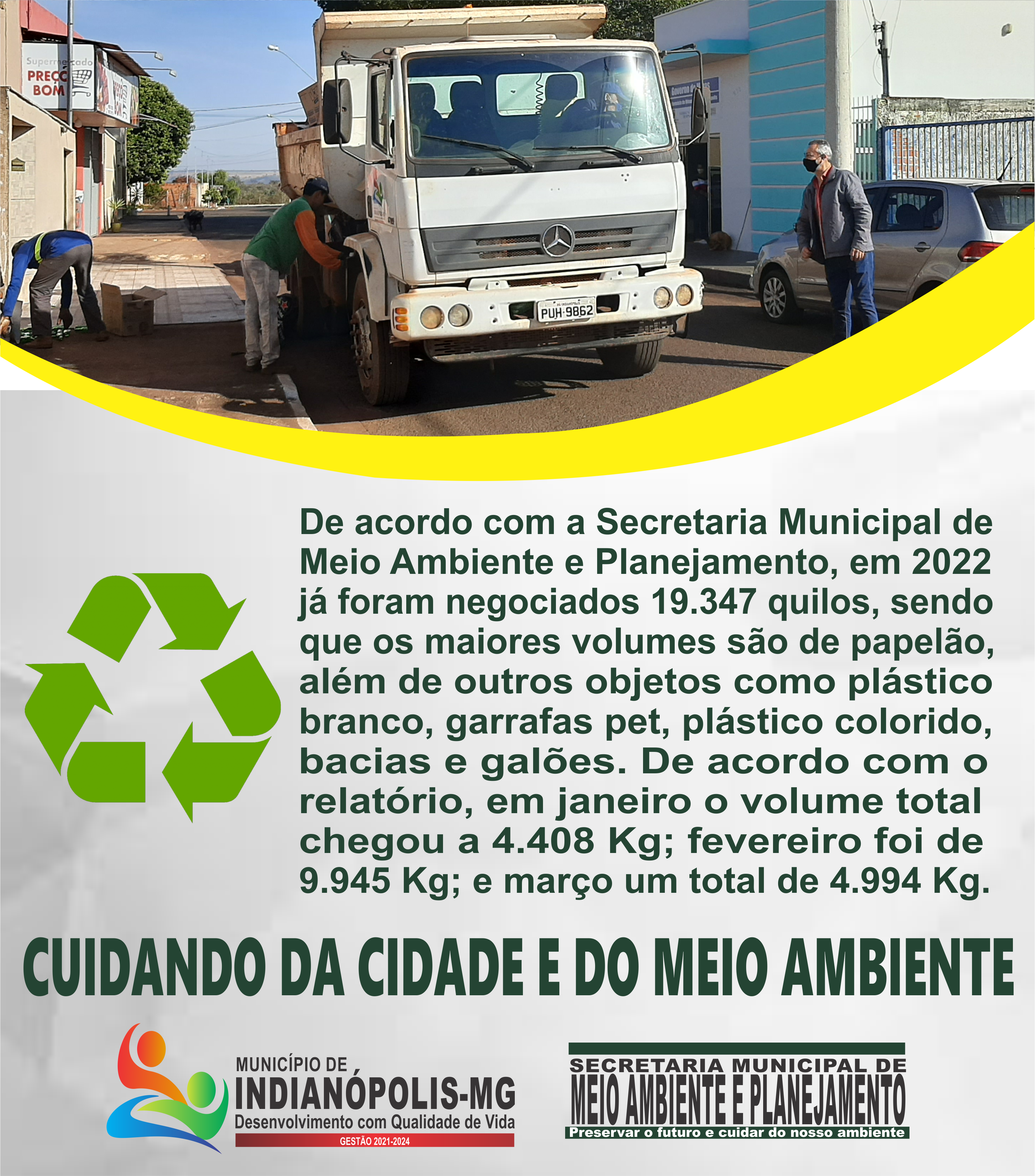 Cuidando da cidade e do meio ambiente