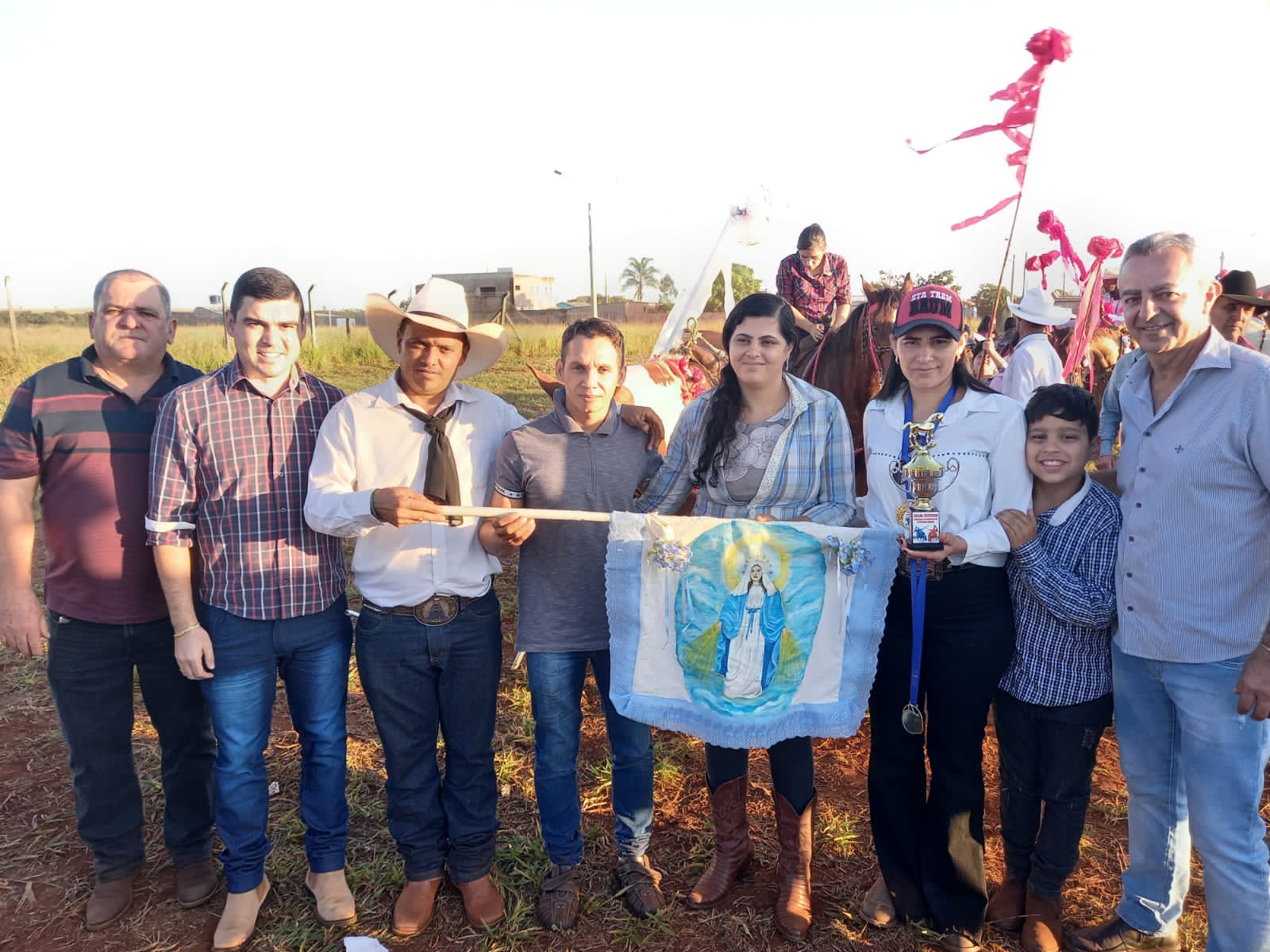 Cavalhada em Louvor à Virgem maria