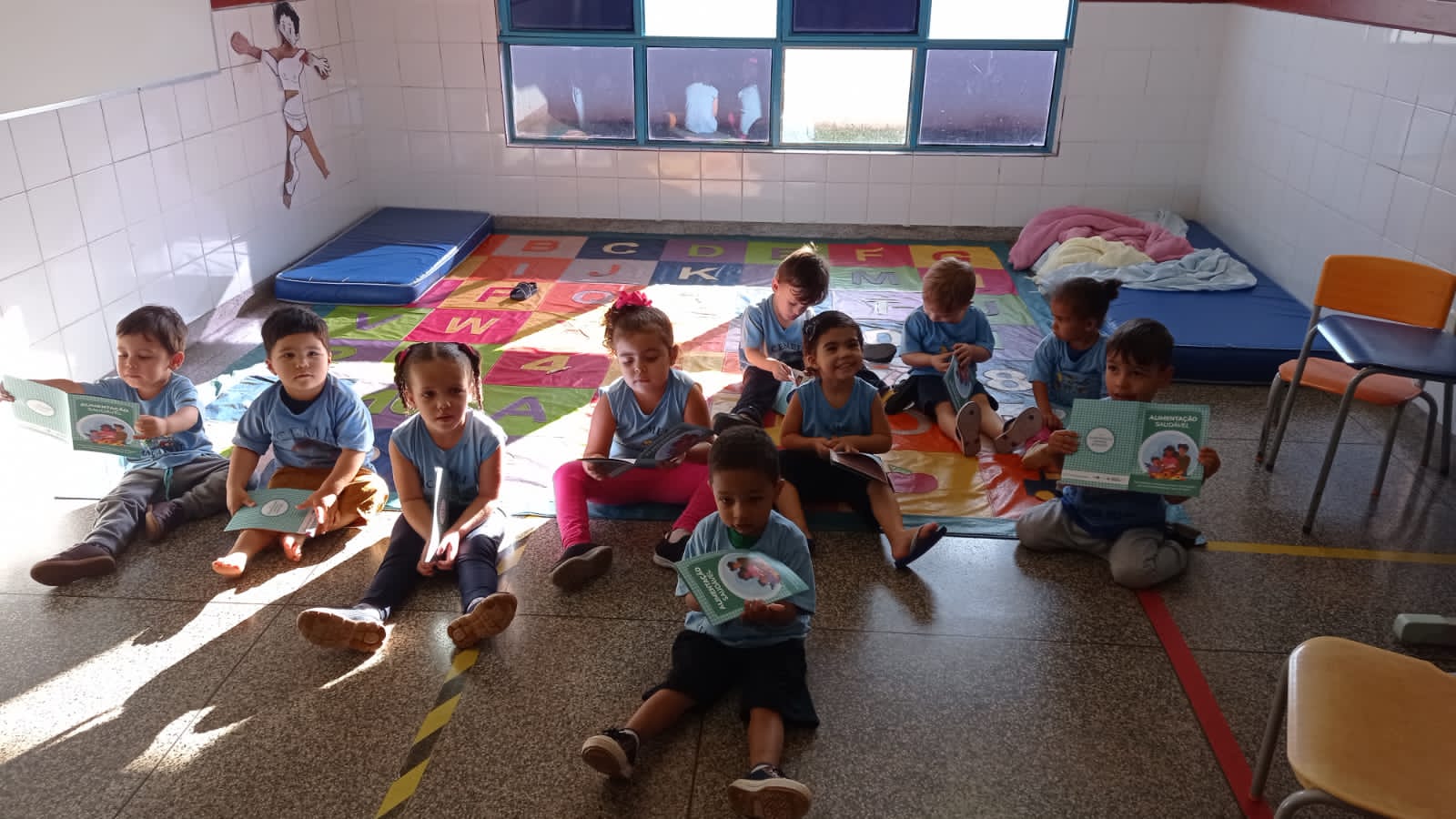 Avaliação nutricional nas escolas em Indianópolis