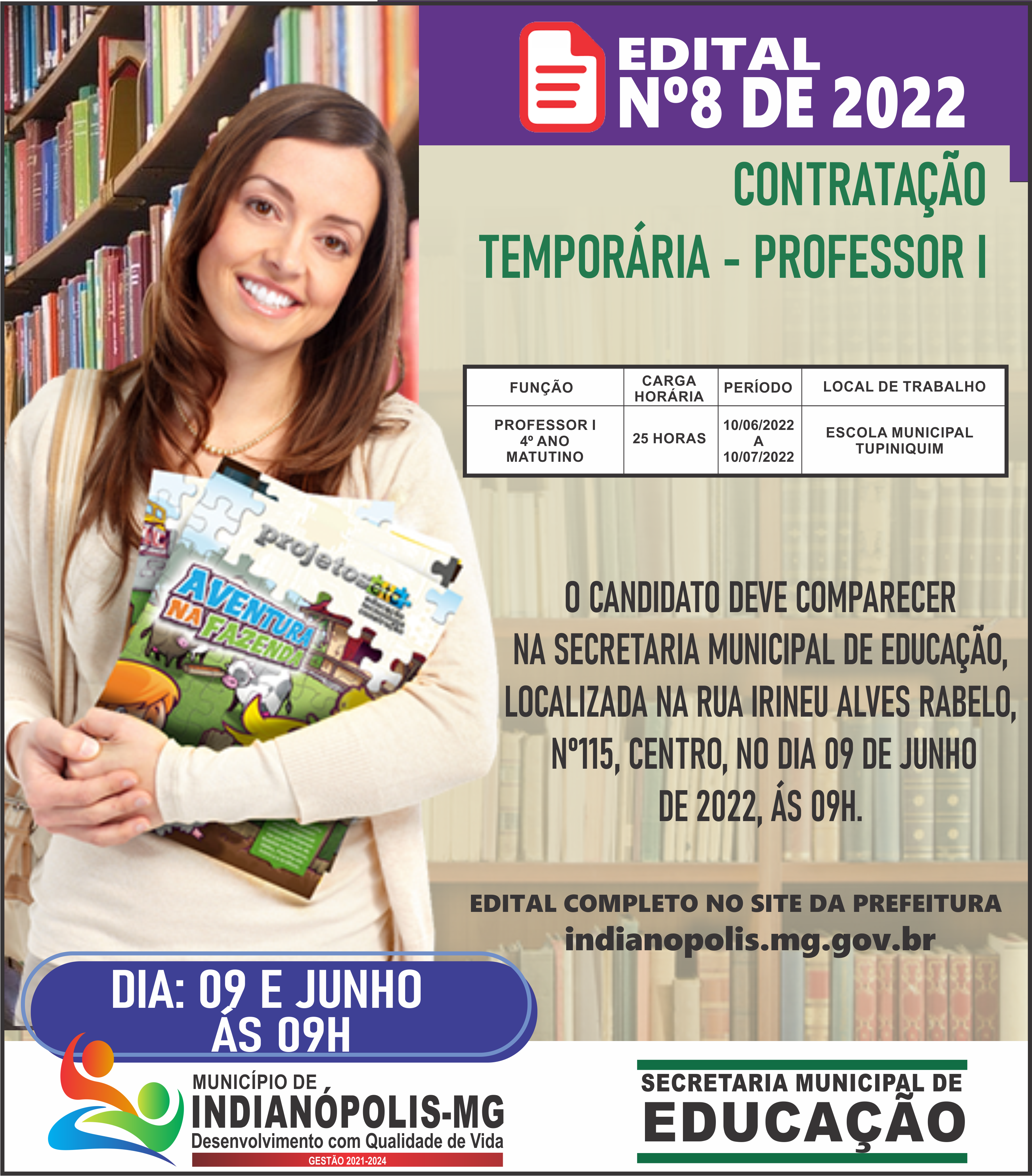 EDITAL Nº8 DE 2022