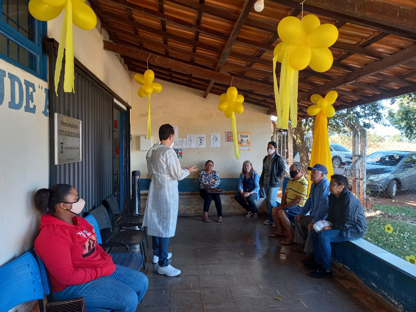 Sala de Espera nas Unidades de Saúde
