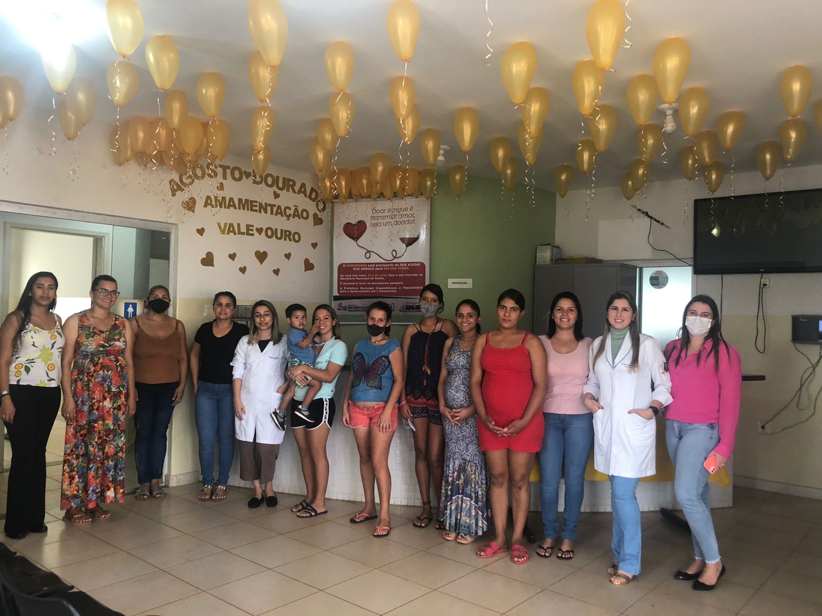 Secretaria de Saúde leva palestra sobre amamentação às gestantes