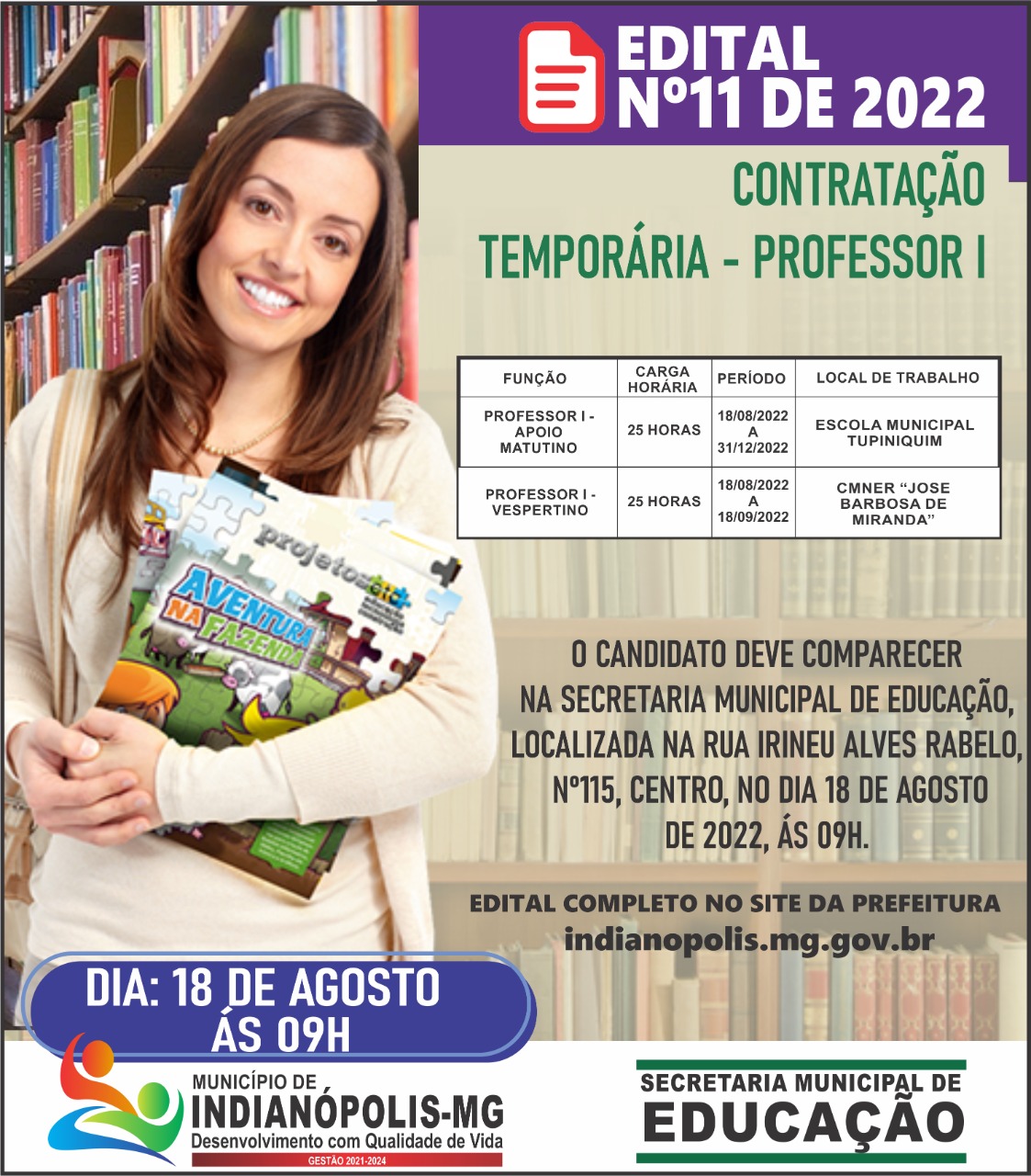 Edital nº11 de 2022