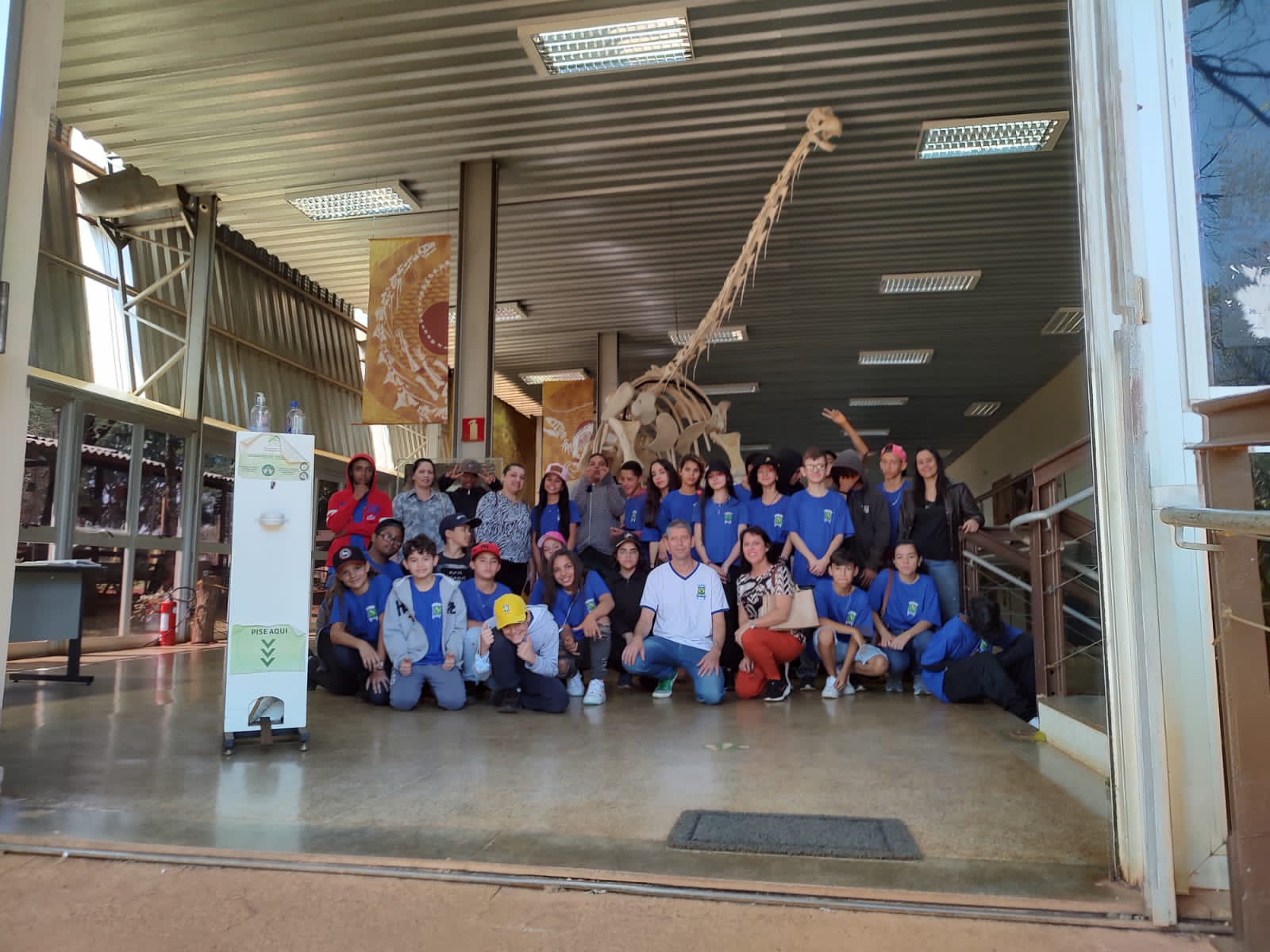 Alunos do CMNER José Barbosa de Miranda visitam Peirópolis