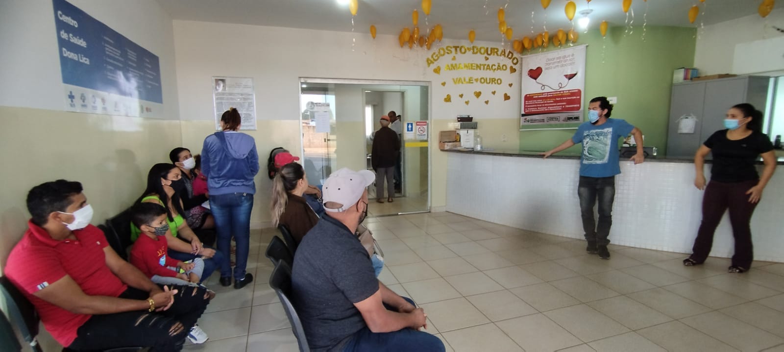 Equipes dos PSFs realizam ações preventivas em Sala de Espera