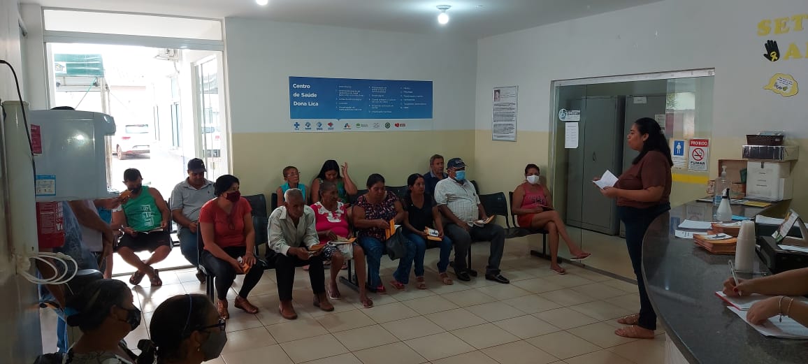 Combate ao Tabagismo teve mais uma reunião no PSF Dona Lica
