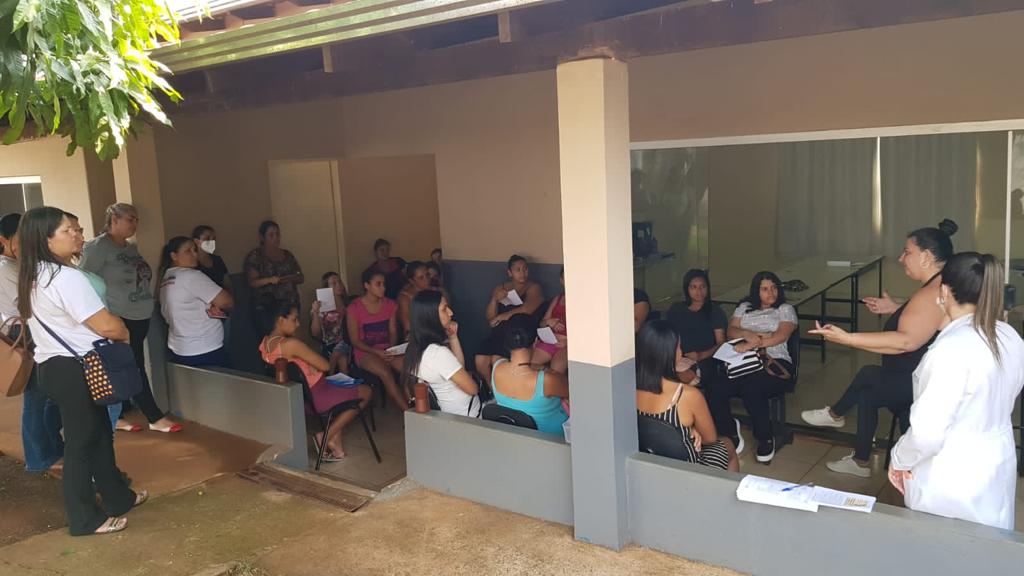 REUNIÃO DO GRUPO DE GESTANTES TEM PALESTRA SOBRE SAÚDE BUCAL