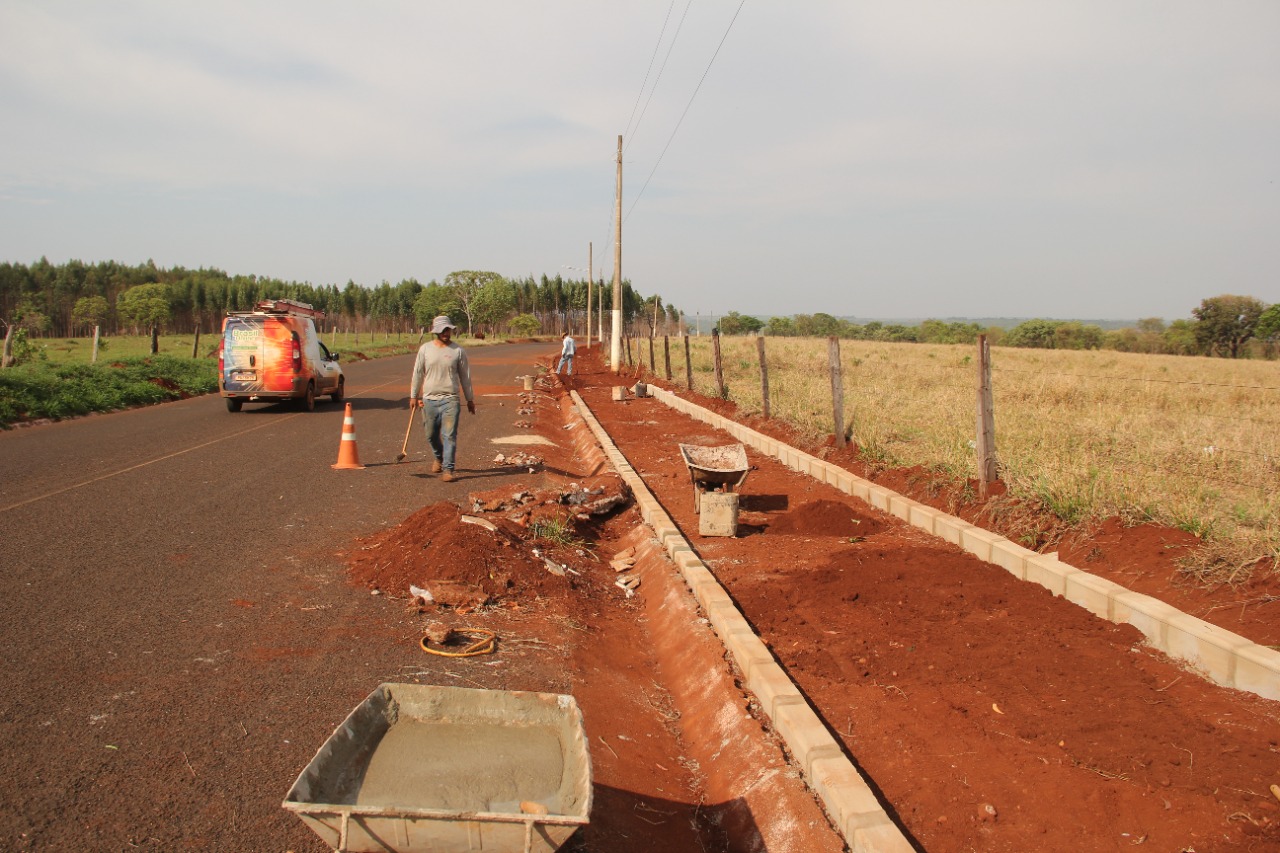 PREFEITURA INICIA OBRA DA PISTA DE CAMINHADA ATÉ A REPRESA DE MIRANDA