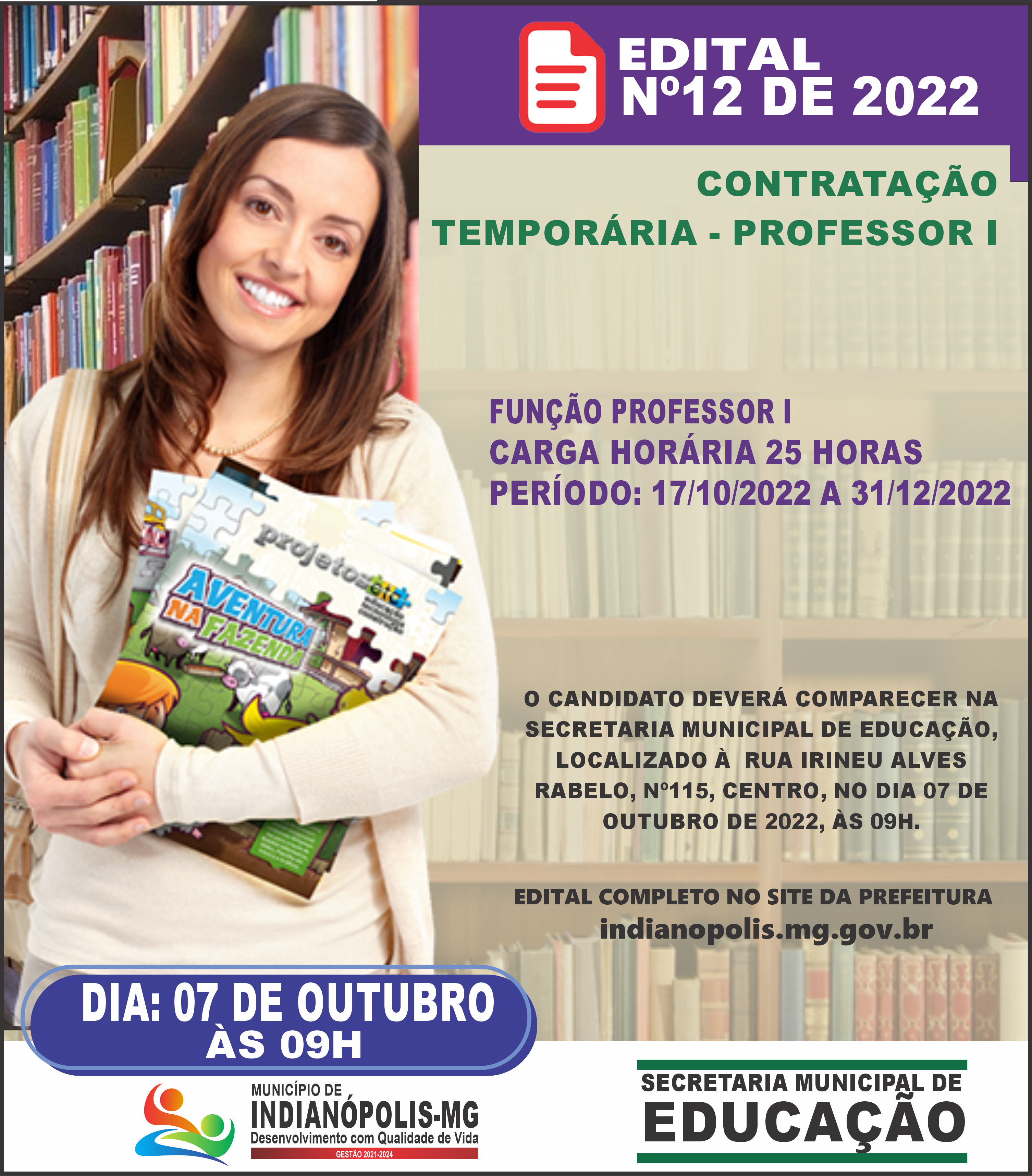 Edital nº12 de 2022