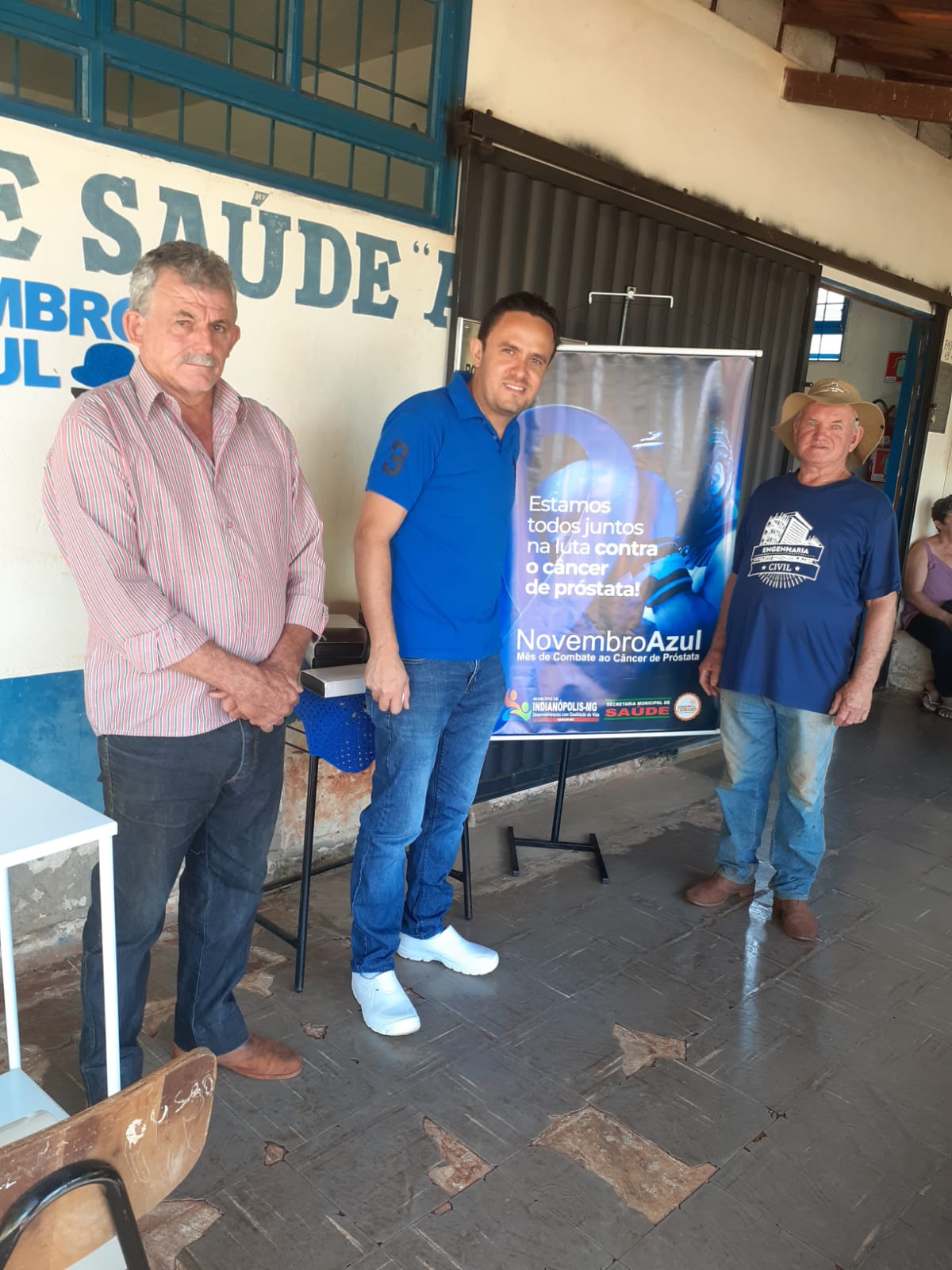ATIVIDADES DO NOVEMBRO AZUL NA REGIÃO ANGICO
