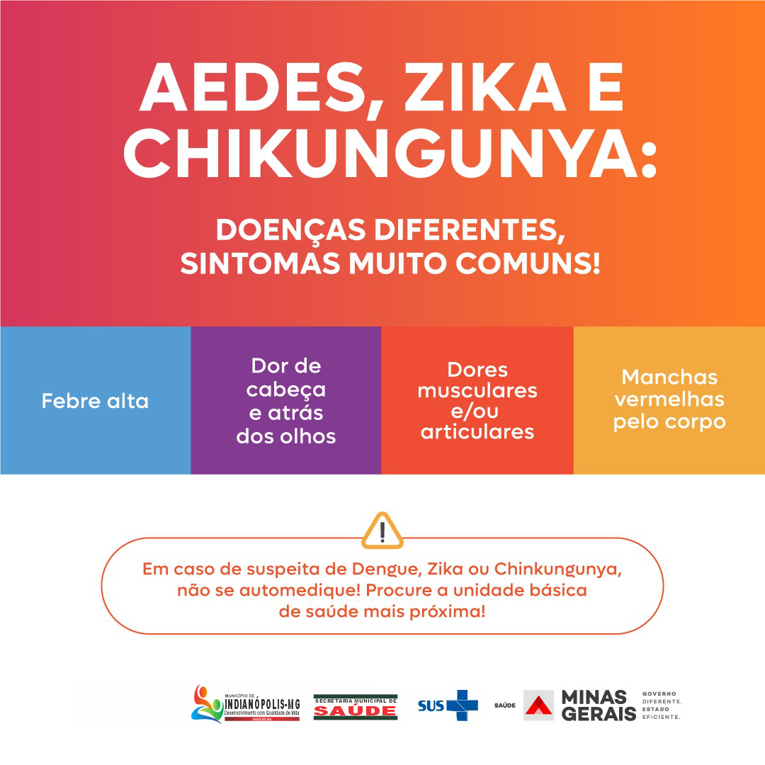 Doenças diferentes, sintomas muito comuns!