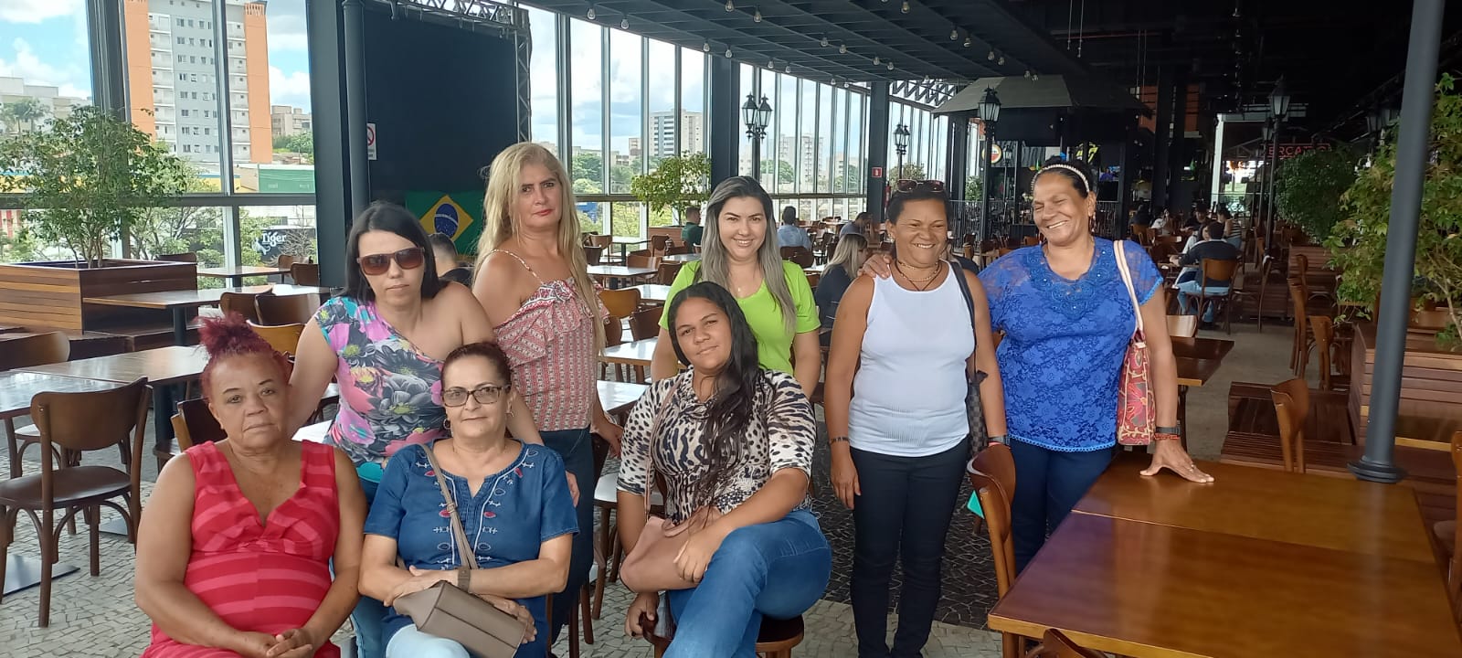 GRUPO DE INDIANÓPOLIS VISITA PARQUE DO SABIÁ