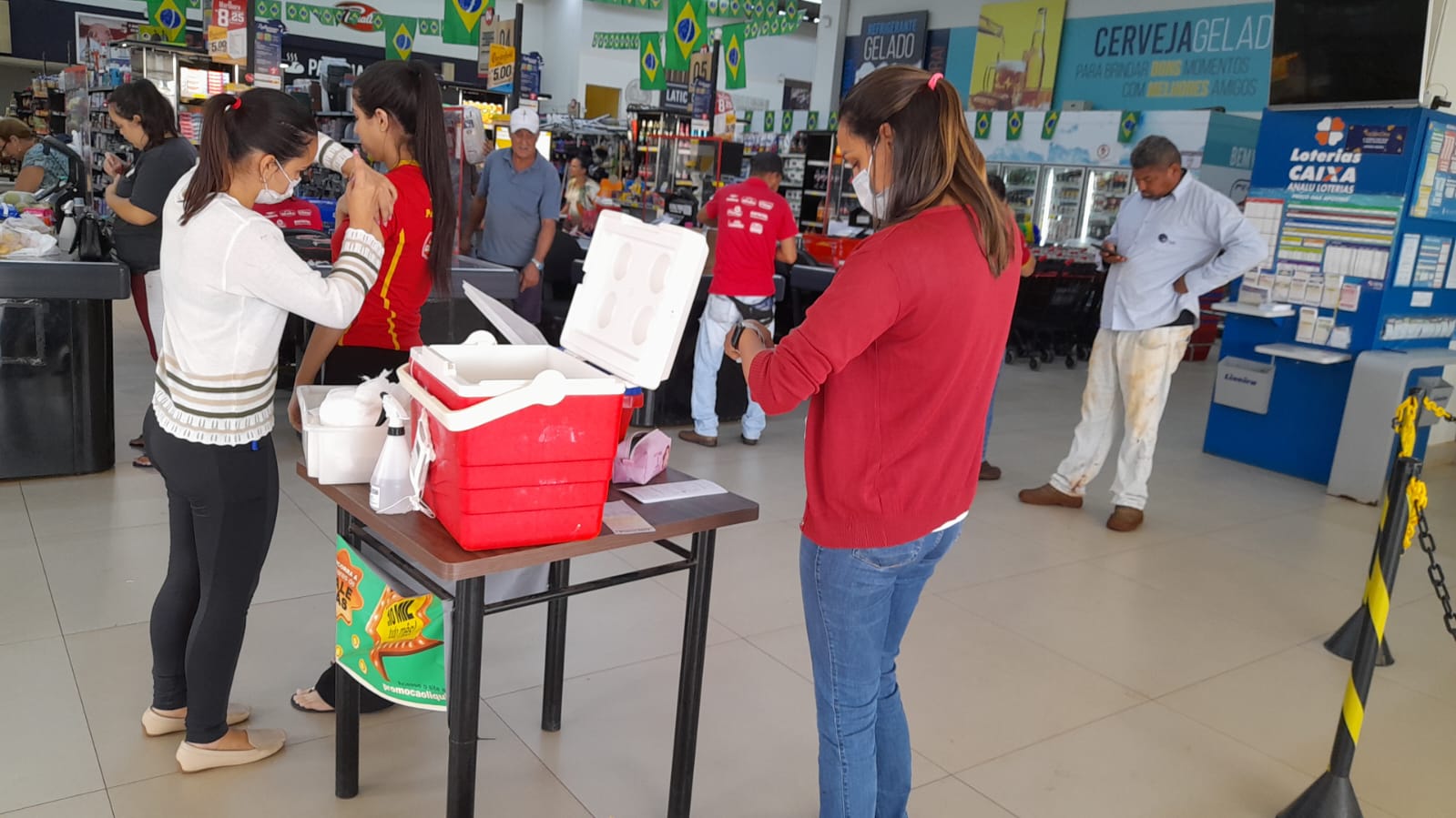 SECRETARIA DE SAÚDE REALIZA BUSCA ATIVA PARA VACINAR POPULAÇÃO