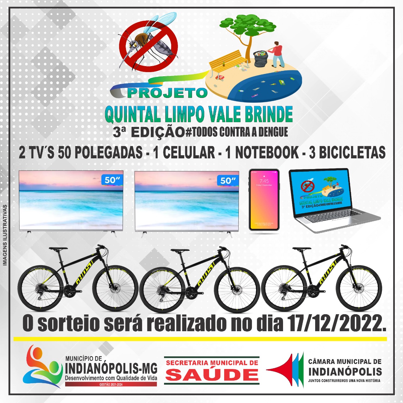 SORTEIO DA PROMOÇÃO QUINTAL LIMPO SERÁ NESTE DIA 17