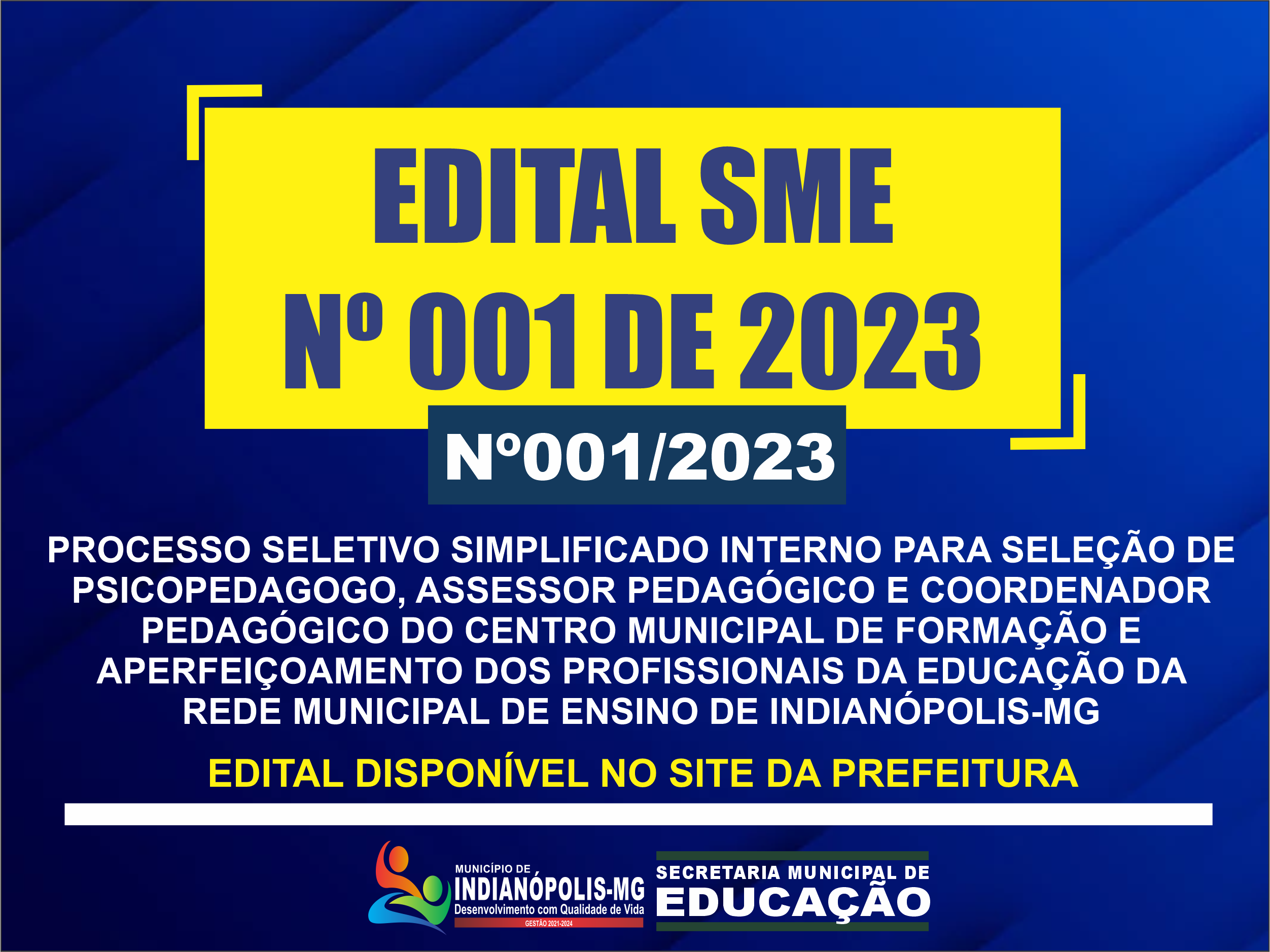 Edital nº01 de 2023