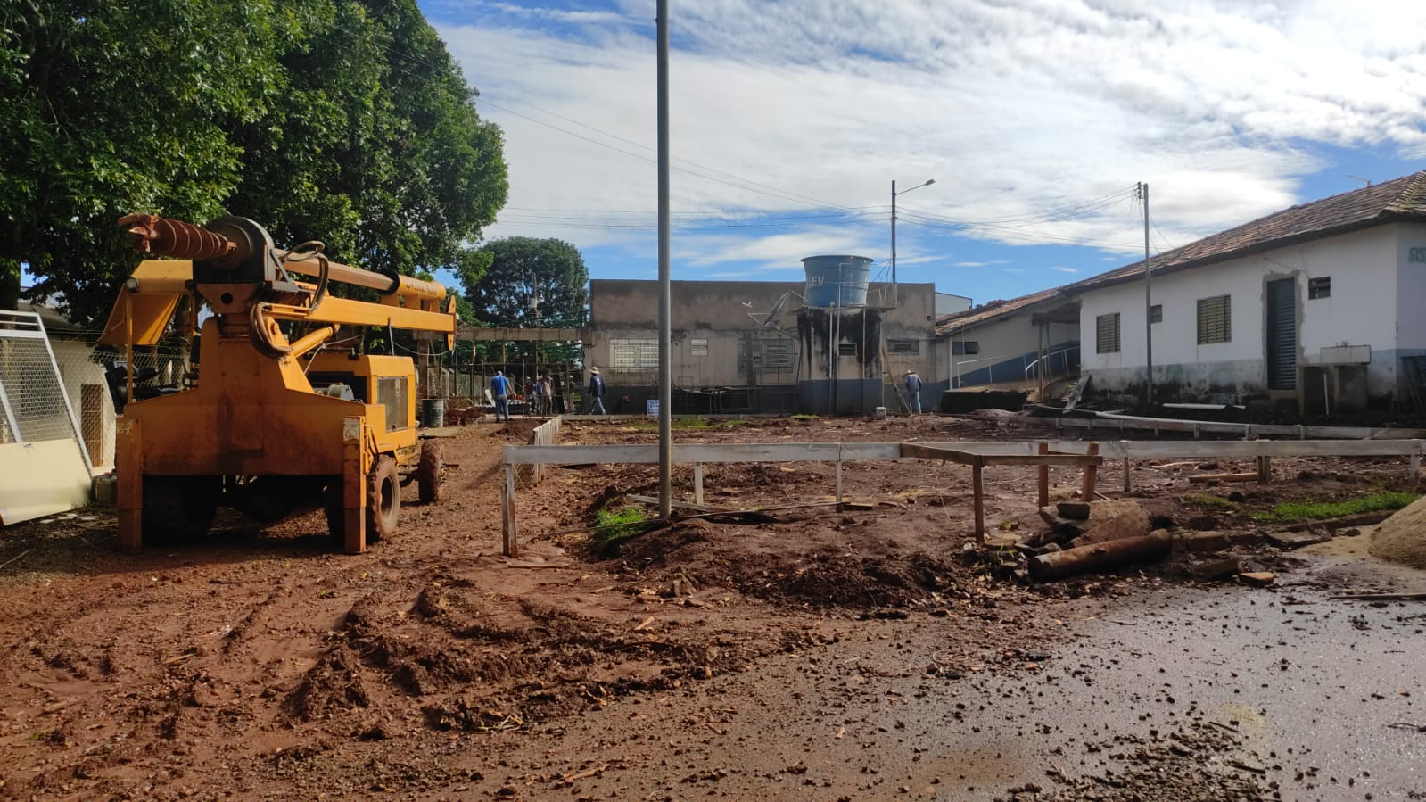 PREFEITURA INICIA OBRA DA UBS DO ANGICO