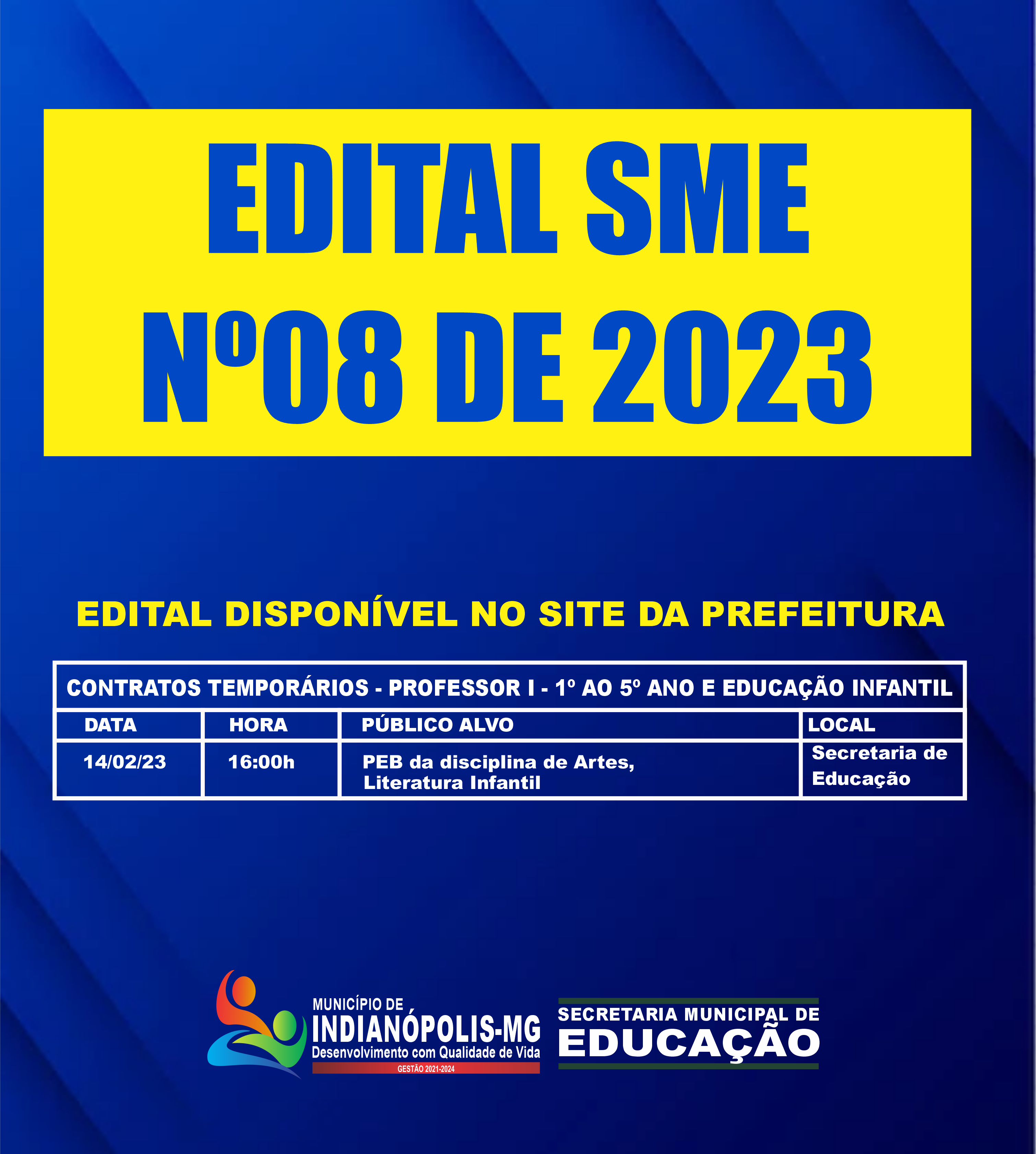 Edital nº08 de 2023