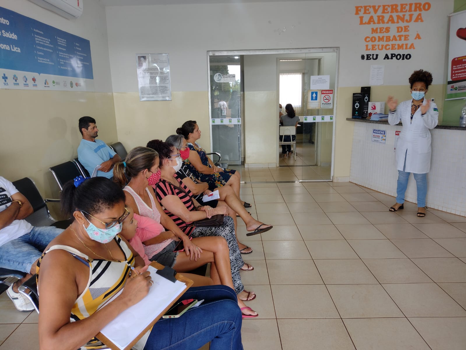 SALA DE ESPERA NO PSF DONA LICA