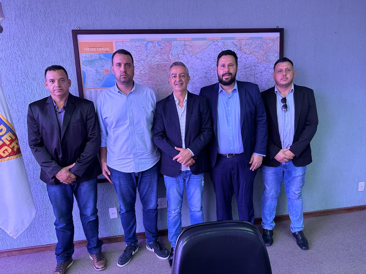 PREFEITO LINDOMAR COM AGENDA JUNTO AO GOVERNO DE MINAS