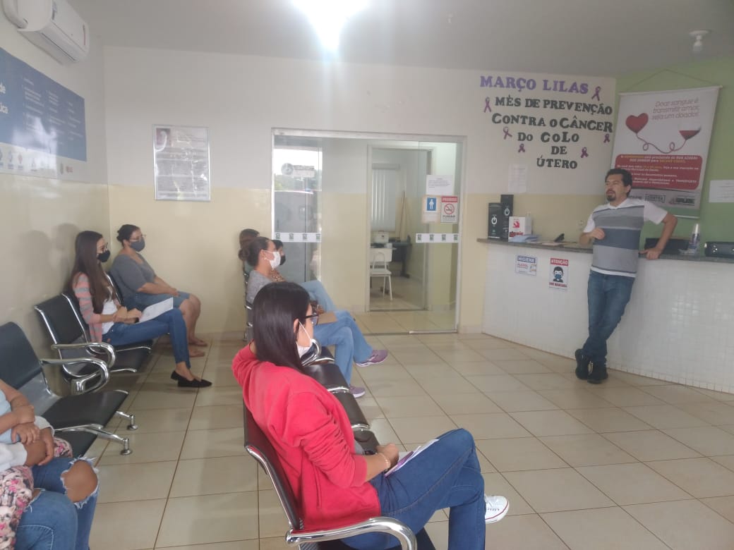 POPULAÇÃO RECEBE ORIENTAÇÕES PREVENTIVAS NAS UNIDADES DE SAÚDE
