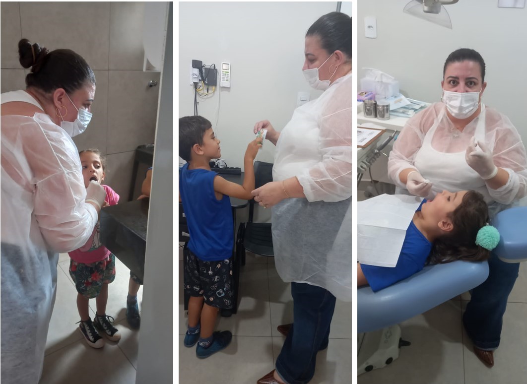SAÚDE BUCAL LEVADA ÀS CRIANÇAS NO CAMPO ALEGRE