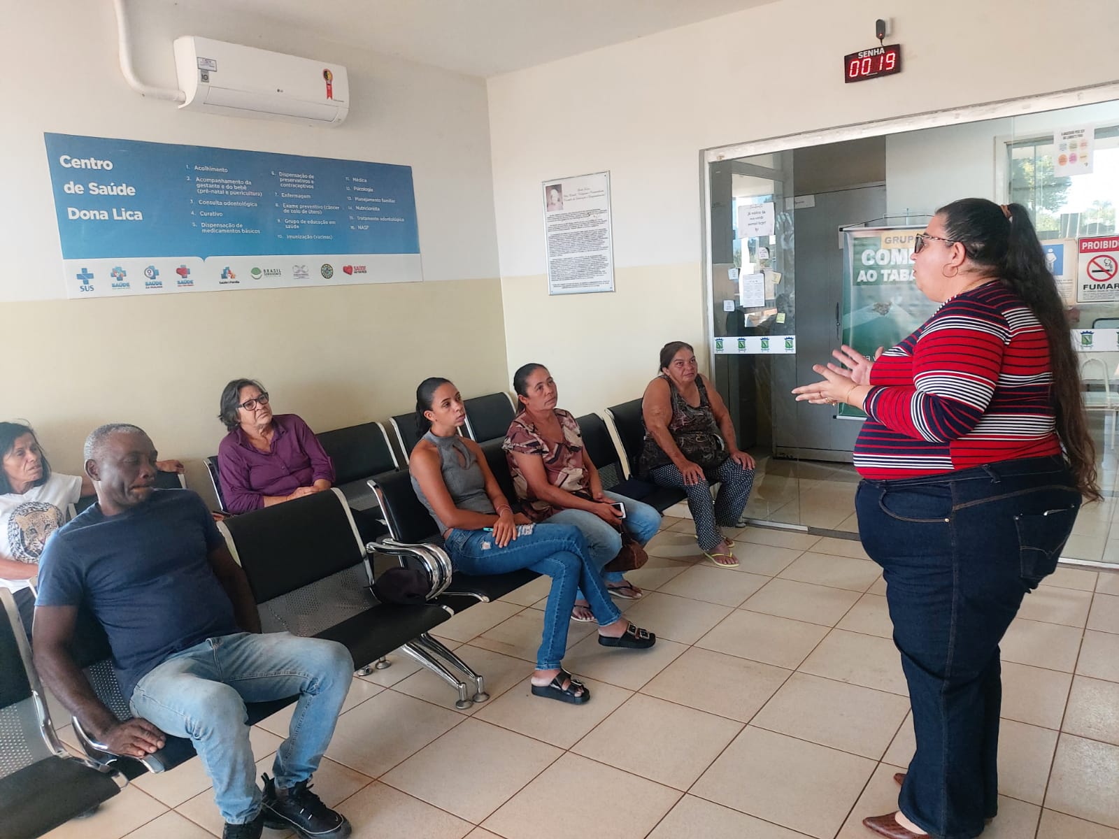 MAIS UMA REUNIÃO NO PROGRAMA DE COMBATE AO TABAGISMO