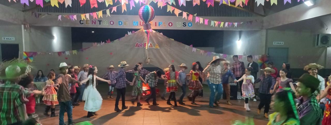 FESTA JUNINA NO MÚLTIPLO USO