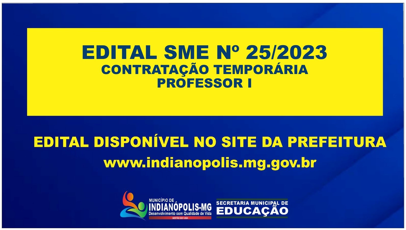 EDITAL SME 025/2023