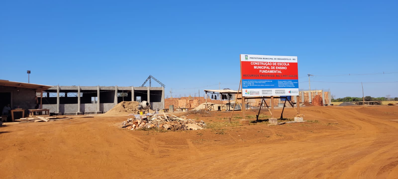 EDUCAÇÃO GANHA EM INFRAESTRUTURA EM INDIANÓPOLIS
