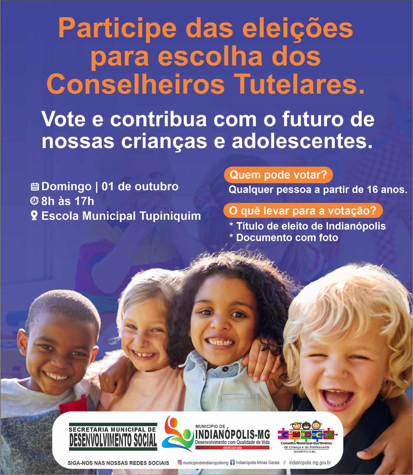 CANDIDATOS À ELEIÇÃO NO CONSELHO TUTELAR