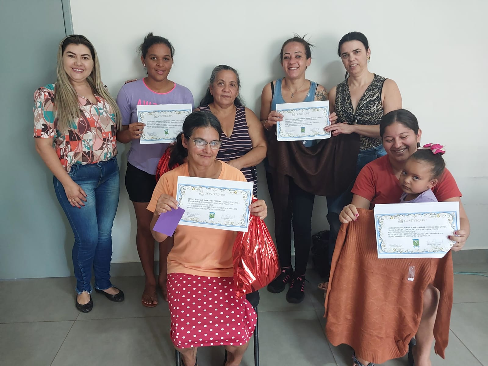 ENCERRAMENTO DA OFICINA ARTE DE COMUNICAR EM INDIANÓPOLIS