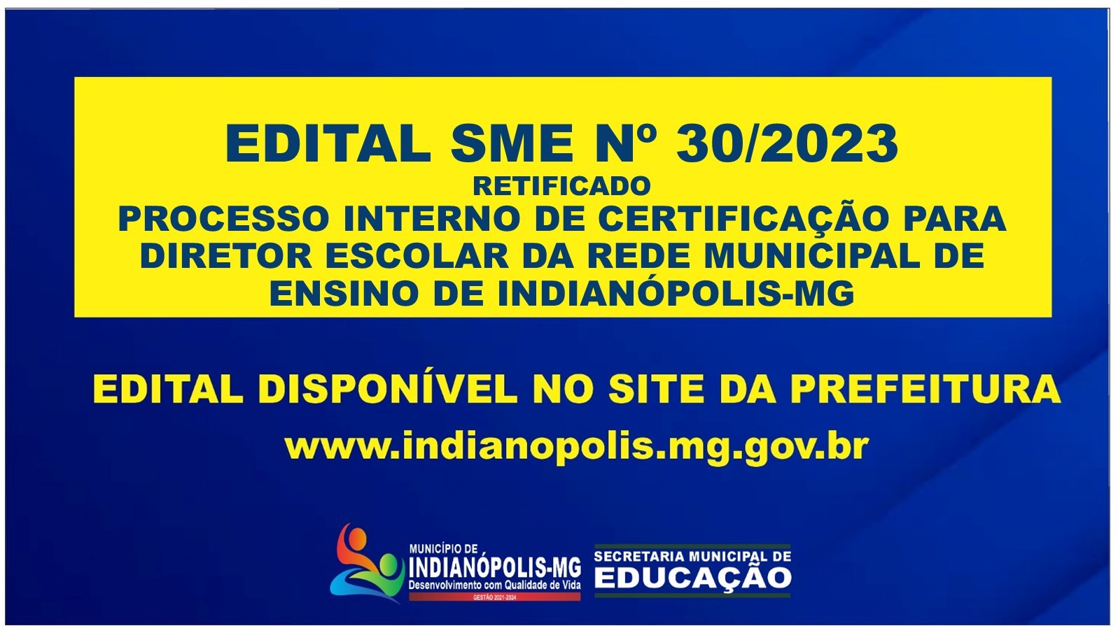 EDITAL SME 030/2023 – Retificado