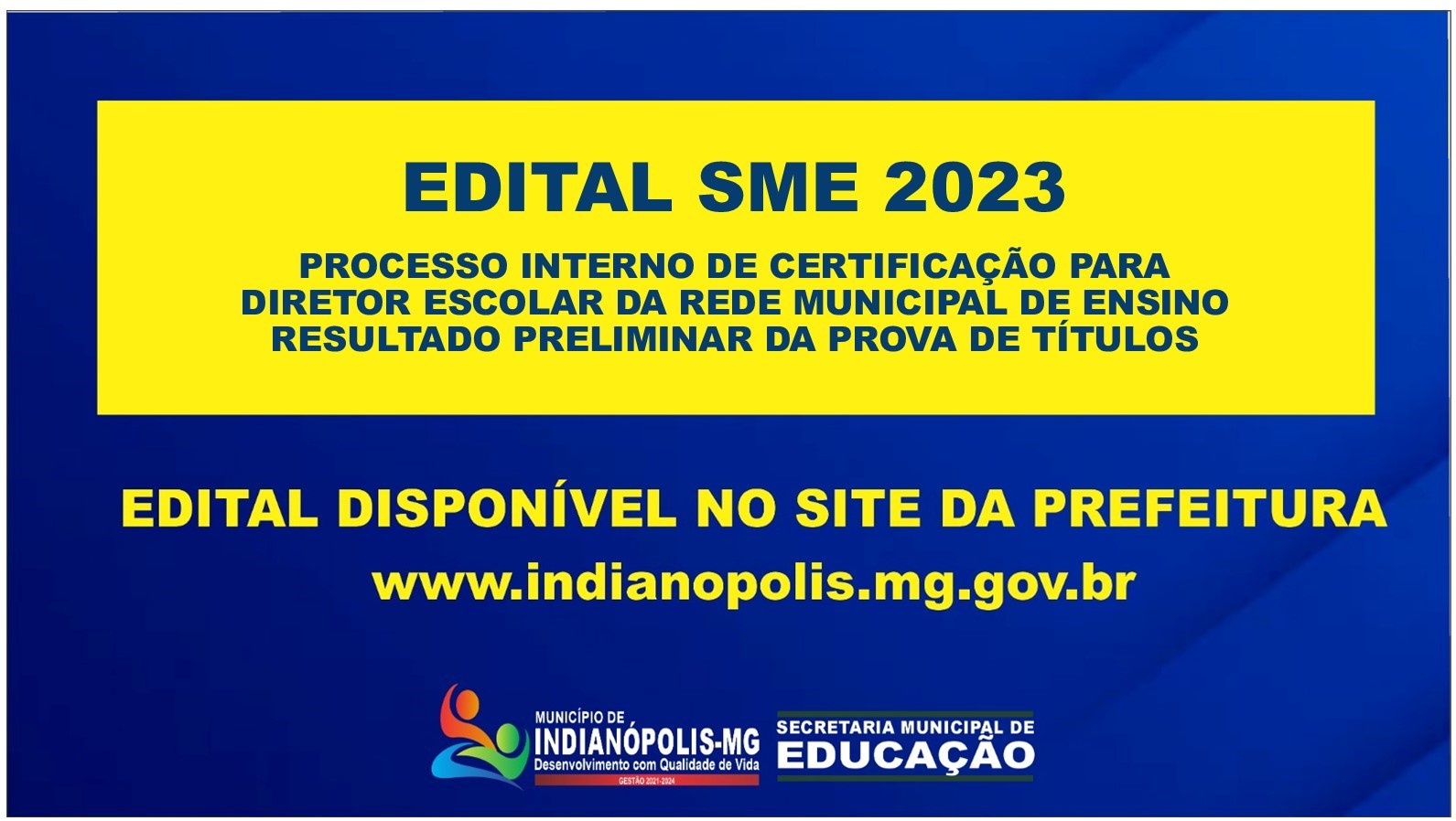 RESULTADO PRELIMINAR DA PROVA DE TÍTULOS