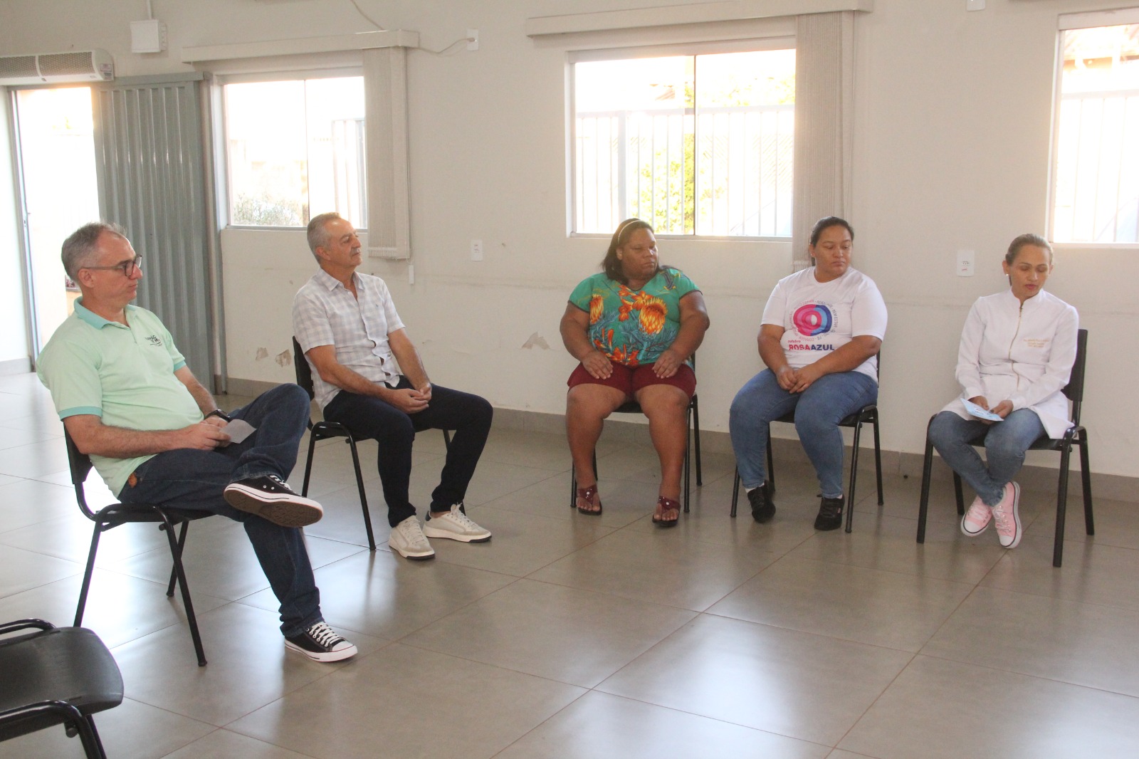 GRUPO HIPERDIA RECEBE ATENDIMENTO COM AURICULOTERAPIA