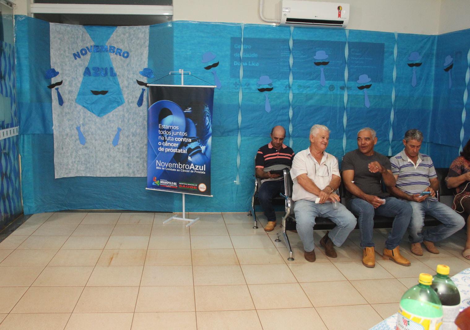 NOVEMBRO AZUL TEVE ENCONTRO DOS HOMENS EM INDIANÓPOLIS