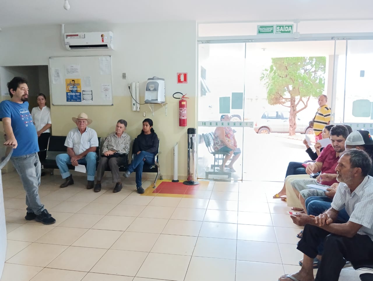 CUIDADOS COM A HANSENÍASE FOI TEMA DE REUNIÃO NO PSF DONA LICA