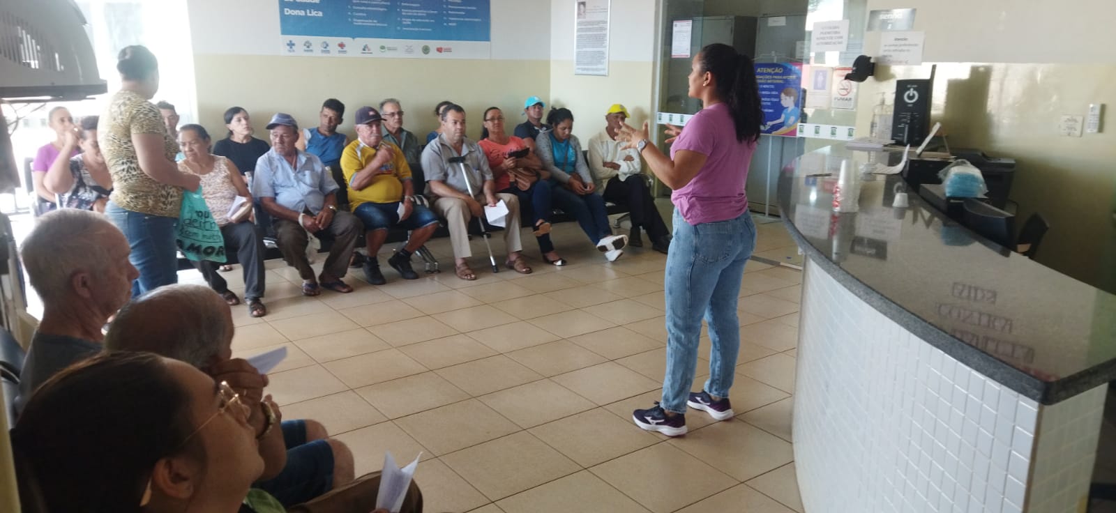 HIV E HANSENÍASE FORAM TEMAS DE REUNIÃO NO PSF DONA LICA